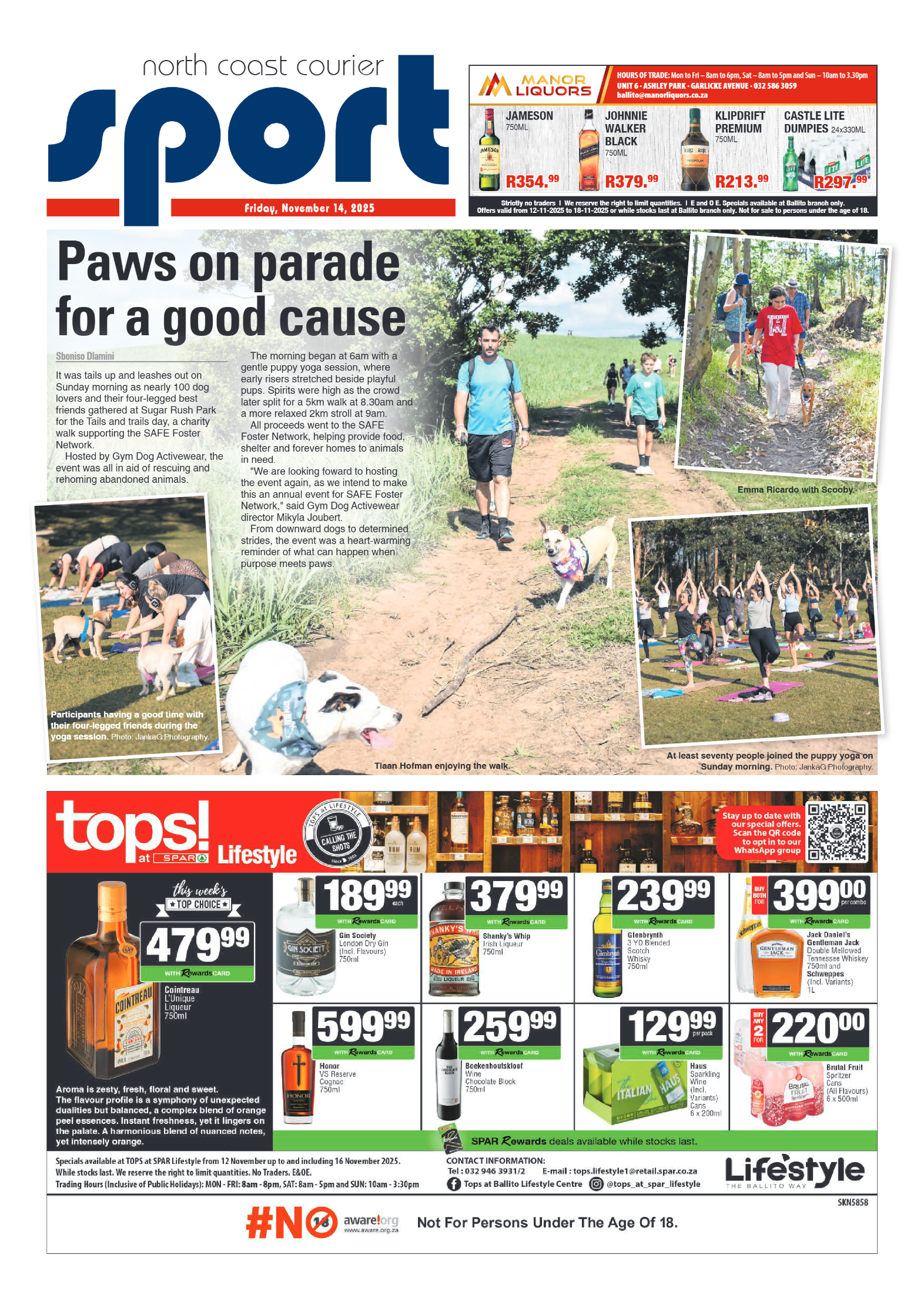 The North Coast Courier – 14 November 2025 page 16