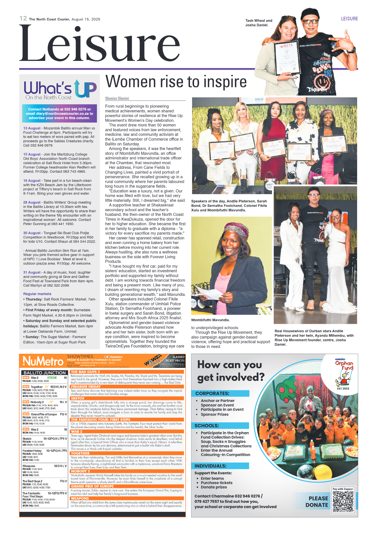 The North Coast Courier – 15 August 2025 page 12