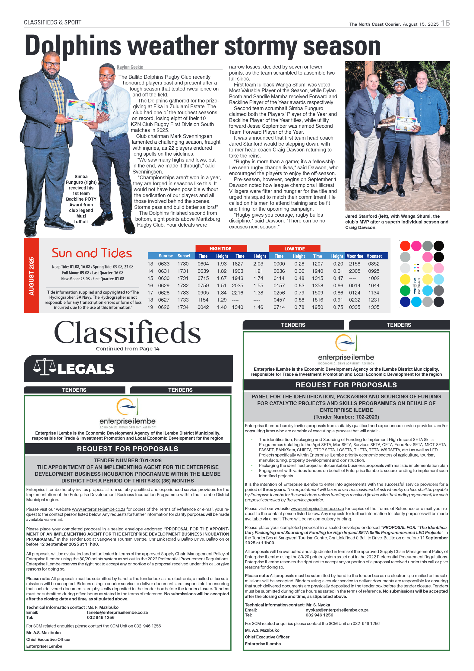 The North Coast Courier – 15 August 2025 page 15