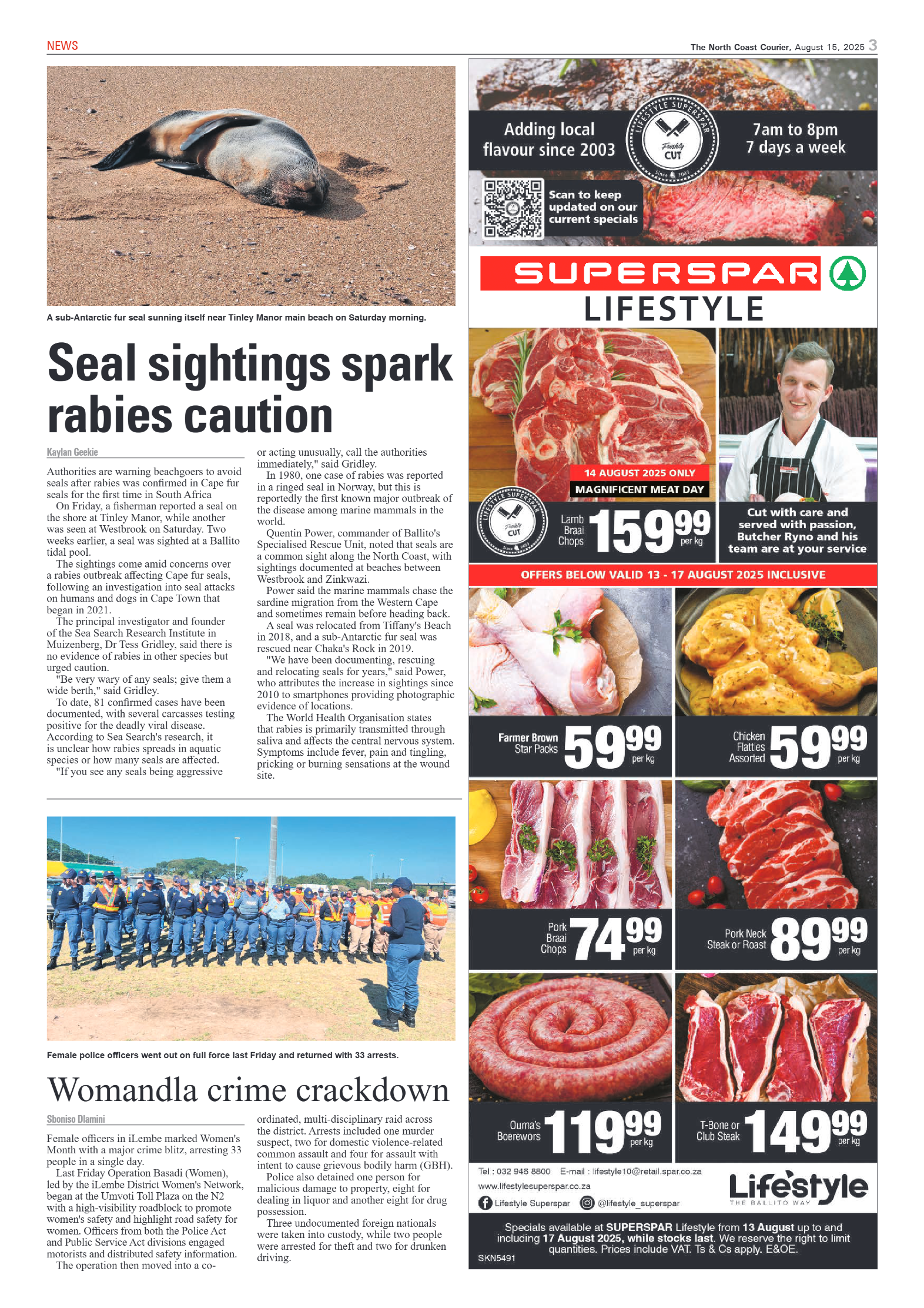 The North Coast Courier – 15 August 2025 page 3