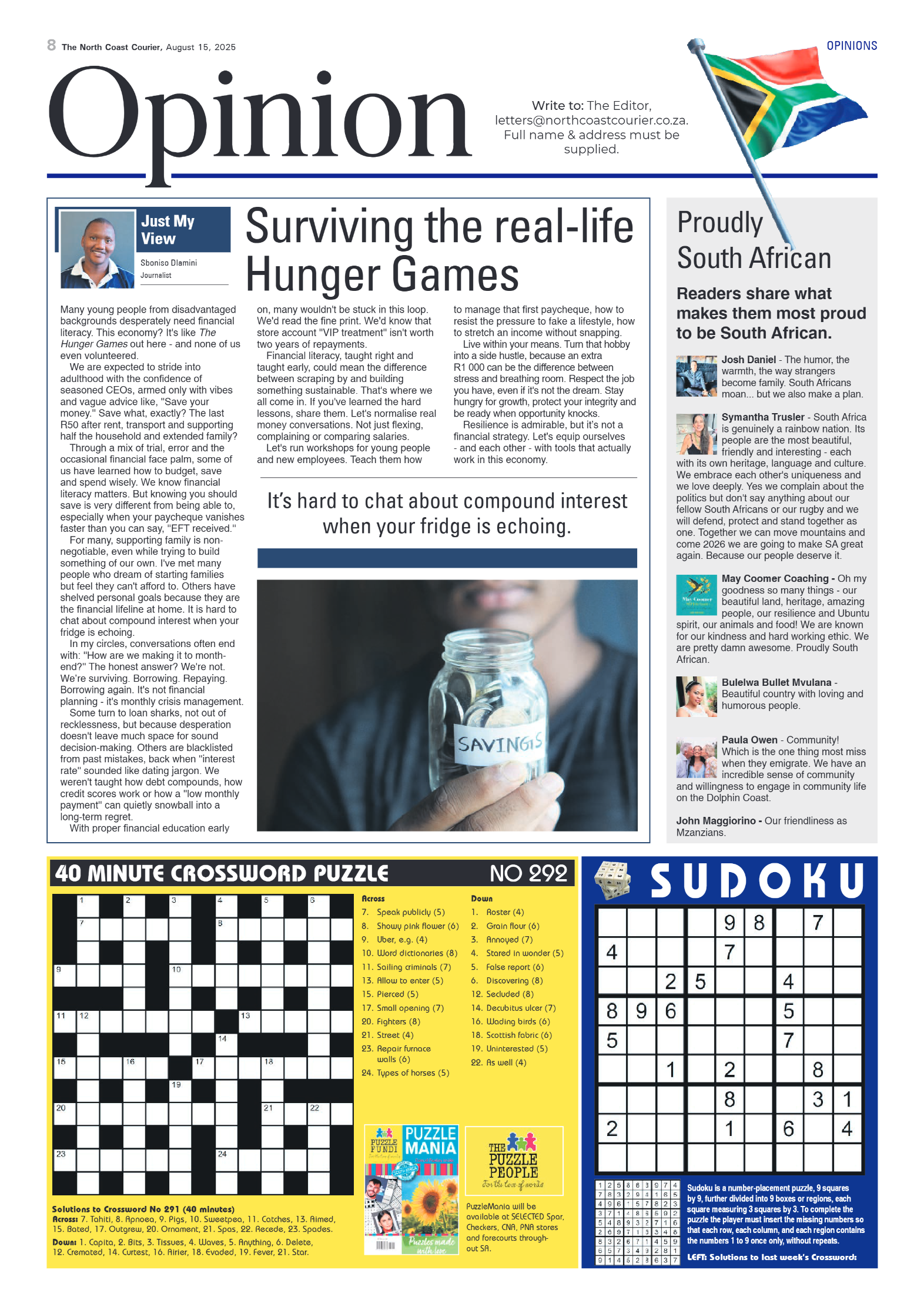 The North Coast Courier – 15 August 2025 page 8