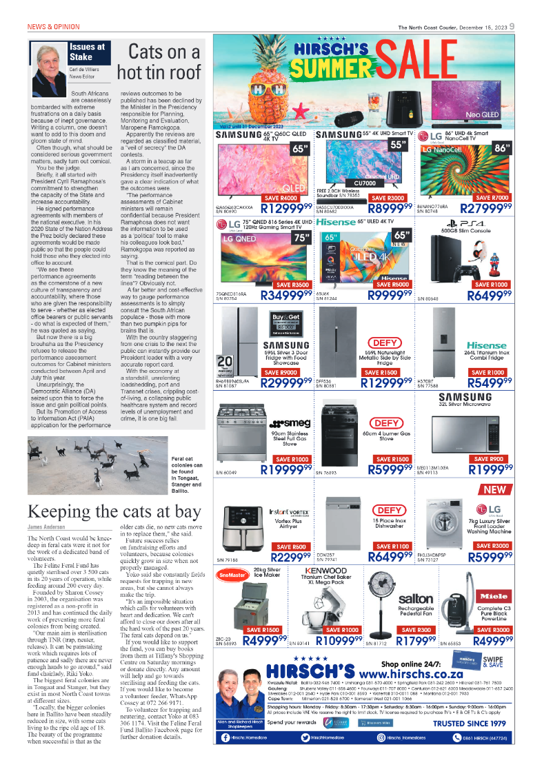 The North Coast Courier 15 December 2023 page 9