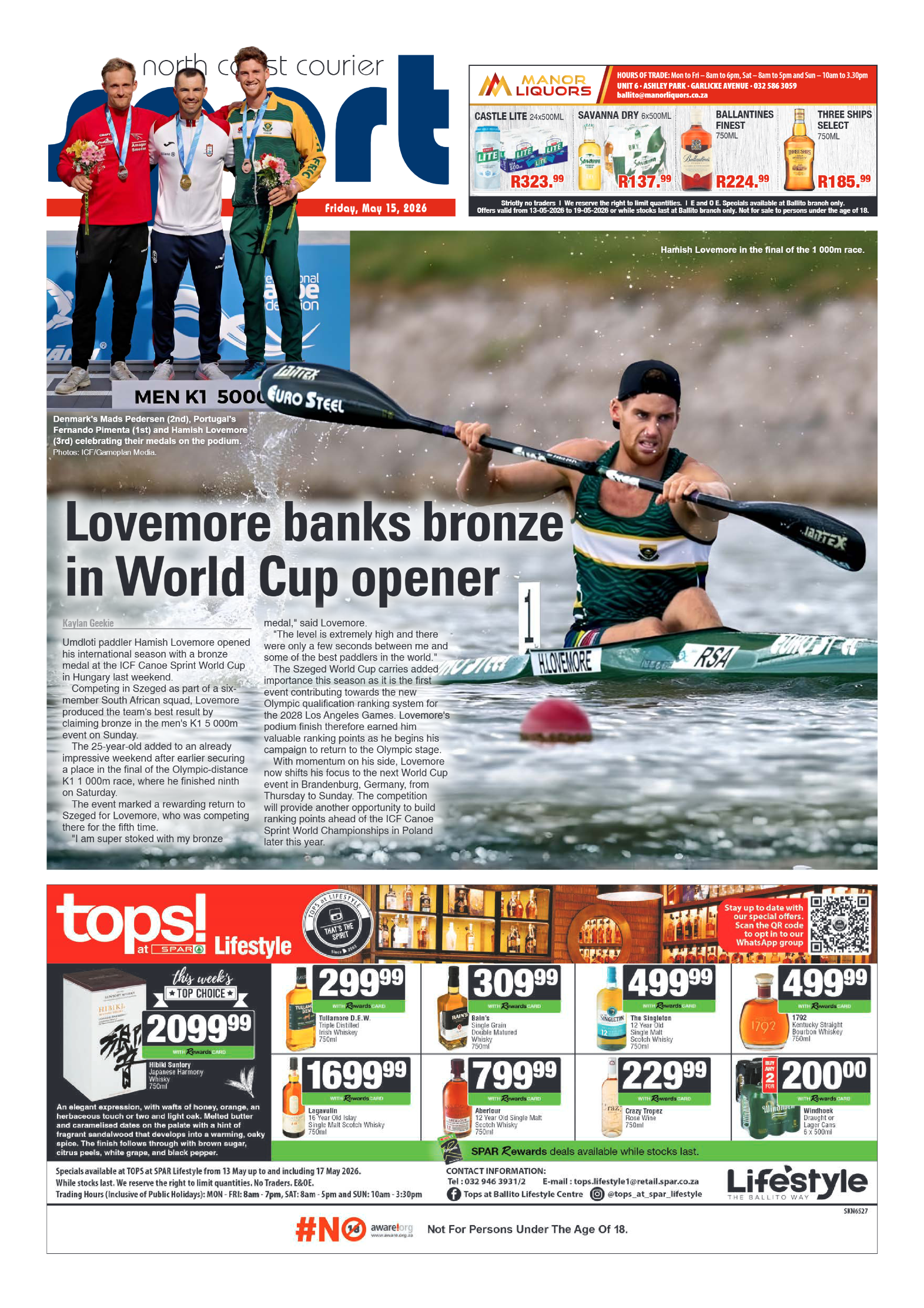 The North Coast Courier – 15 May 2026 page 16