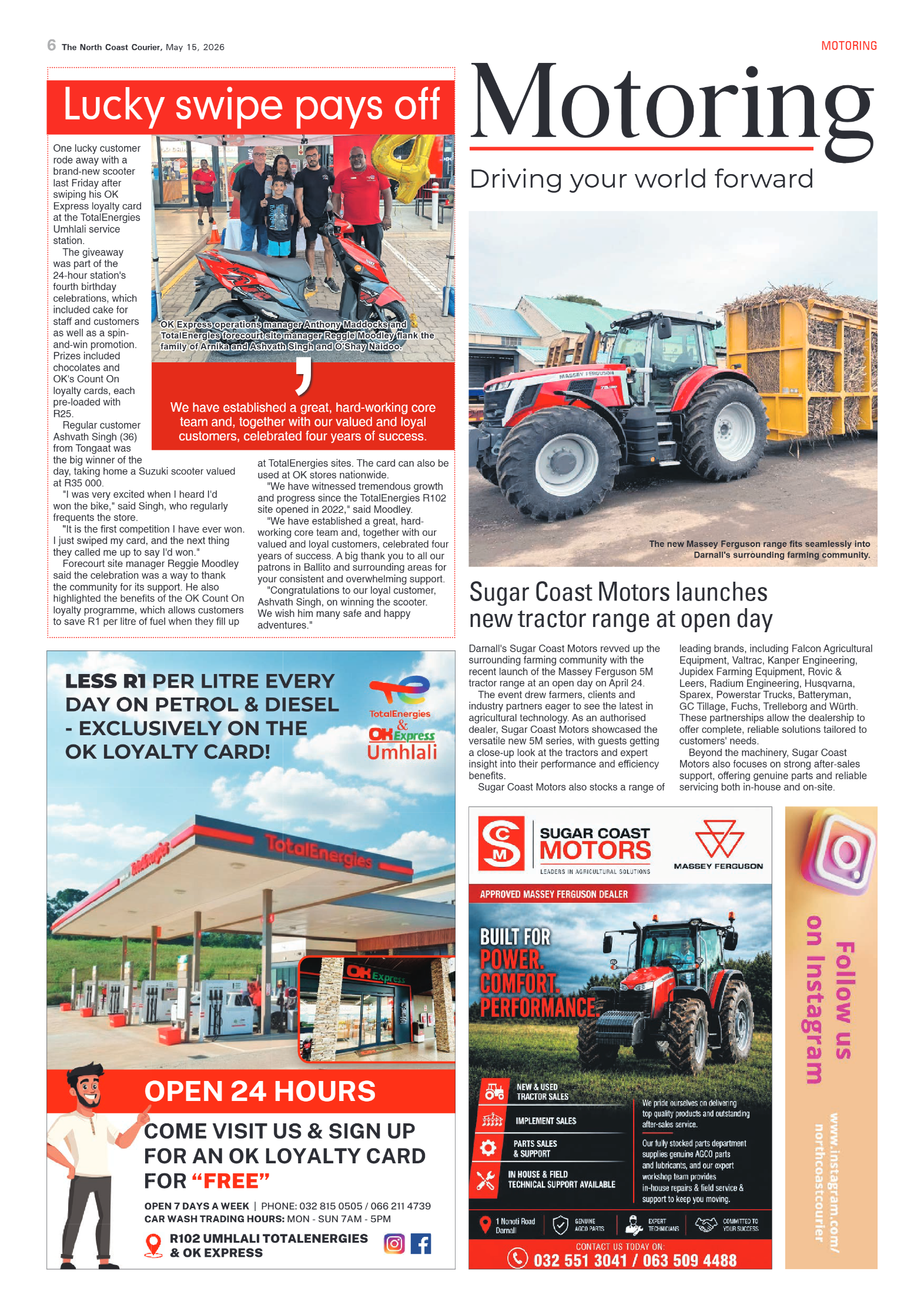 The North Coast Courier – 15 May 2026 page 6