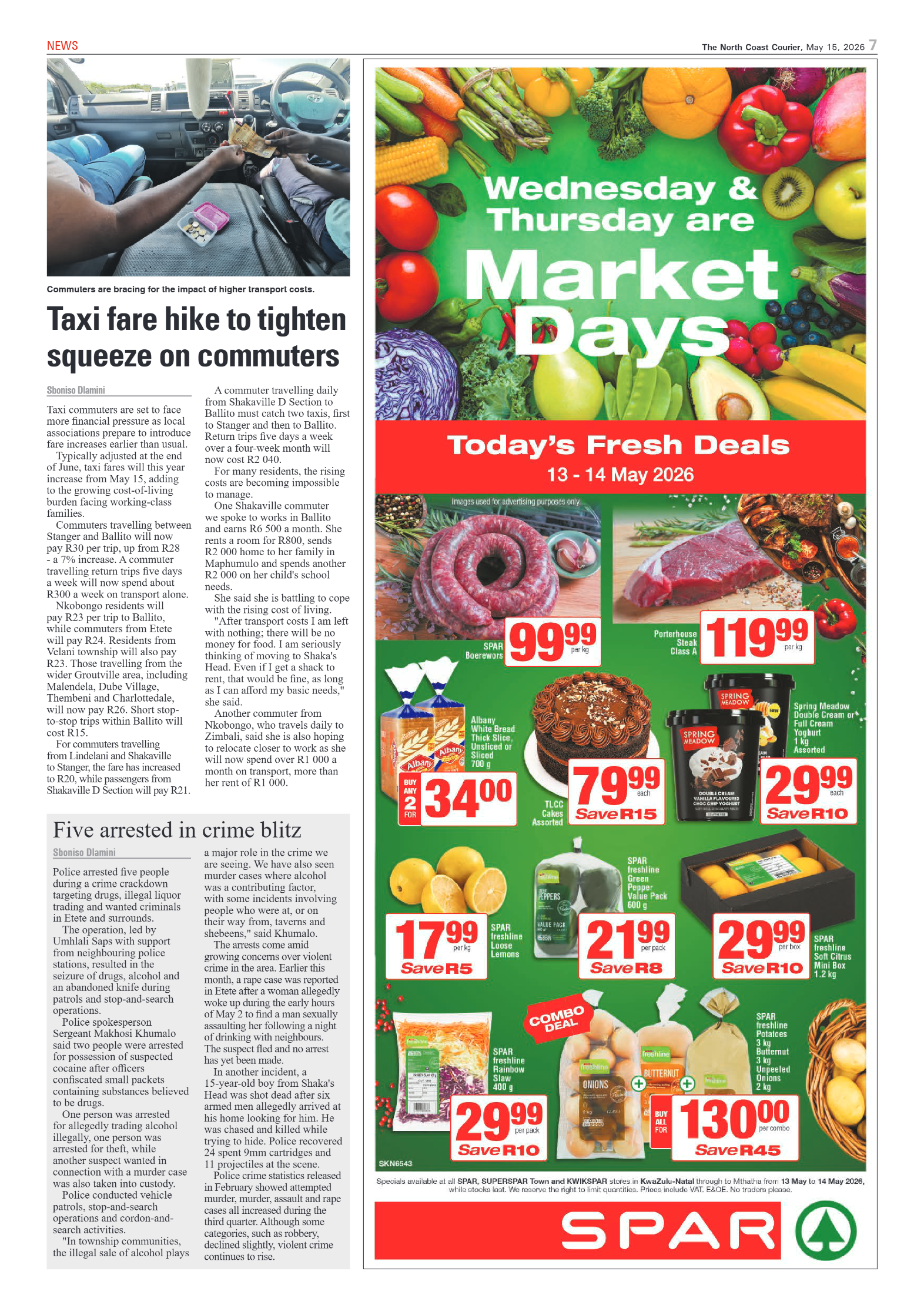 The North Coast Courier – 15 May 2026 page 7