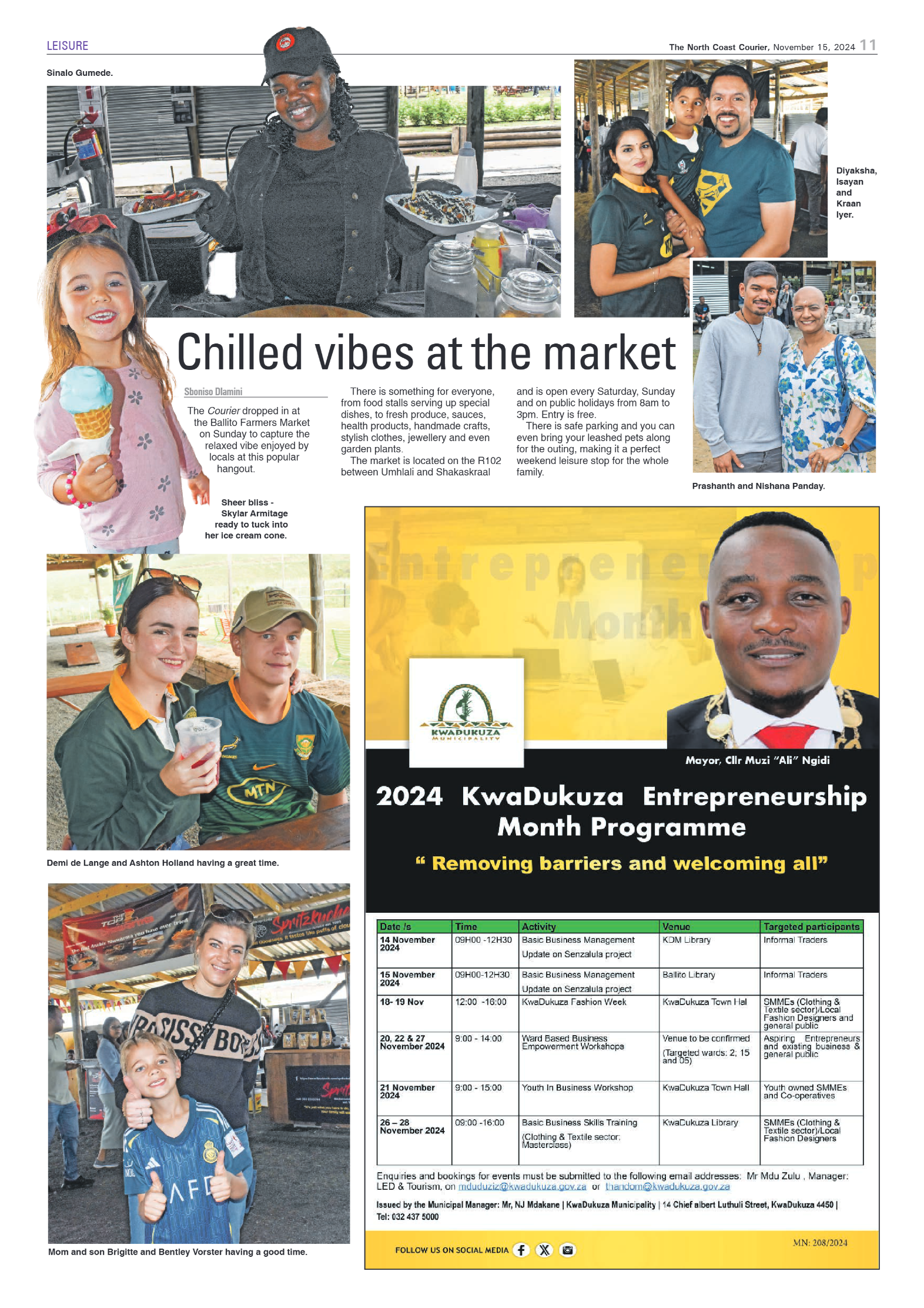 The North Coast Courier – 15 November 2024 page 11
