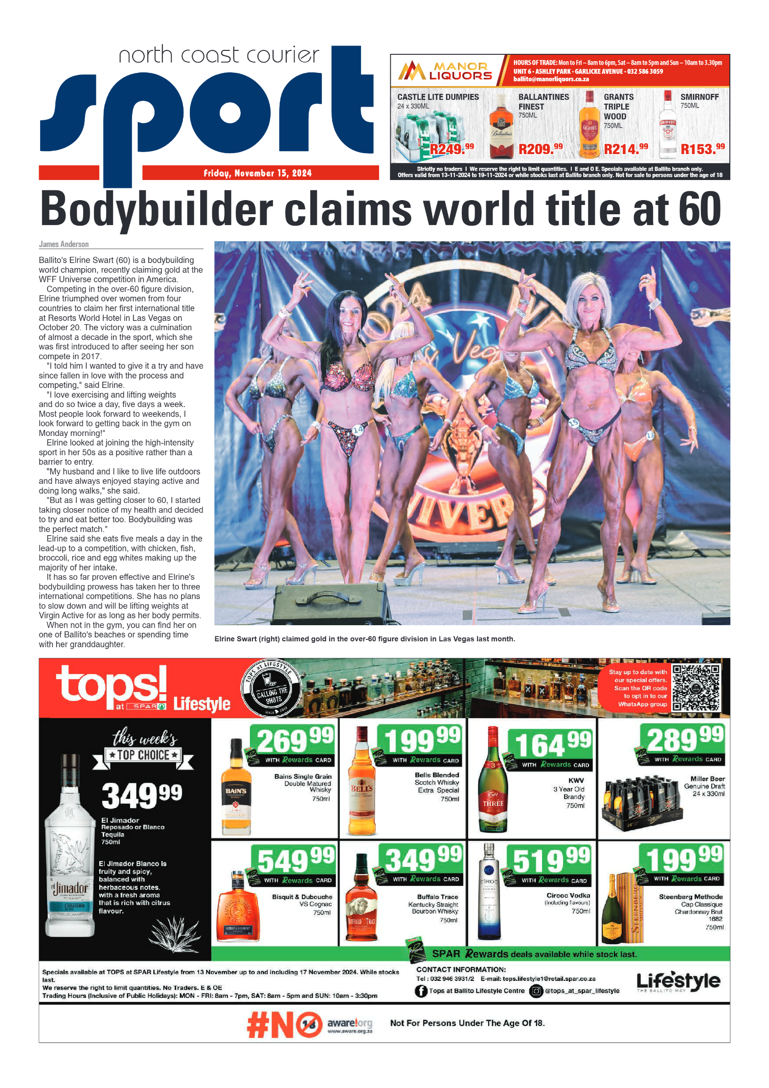 The North Coast Courier – 15 November 2024 page 16