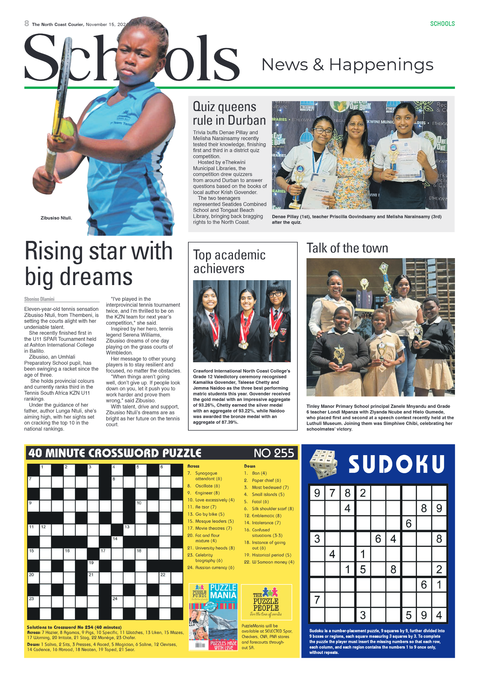 The North Coast Courier – 15 November 2024 page 8