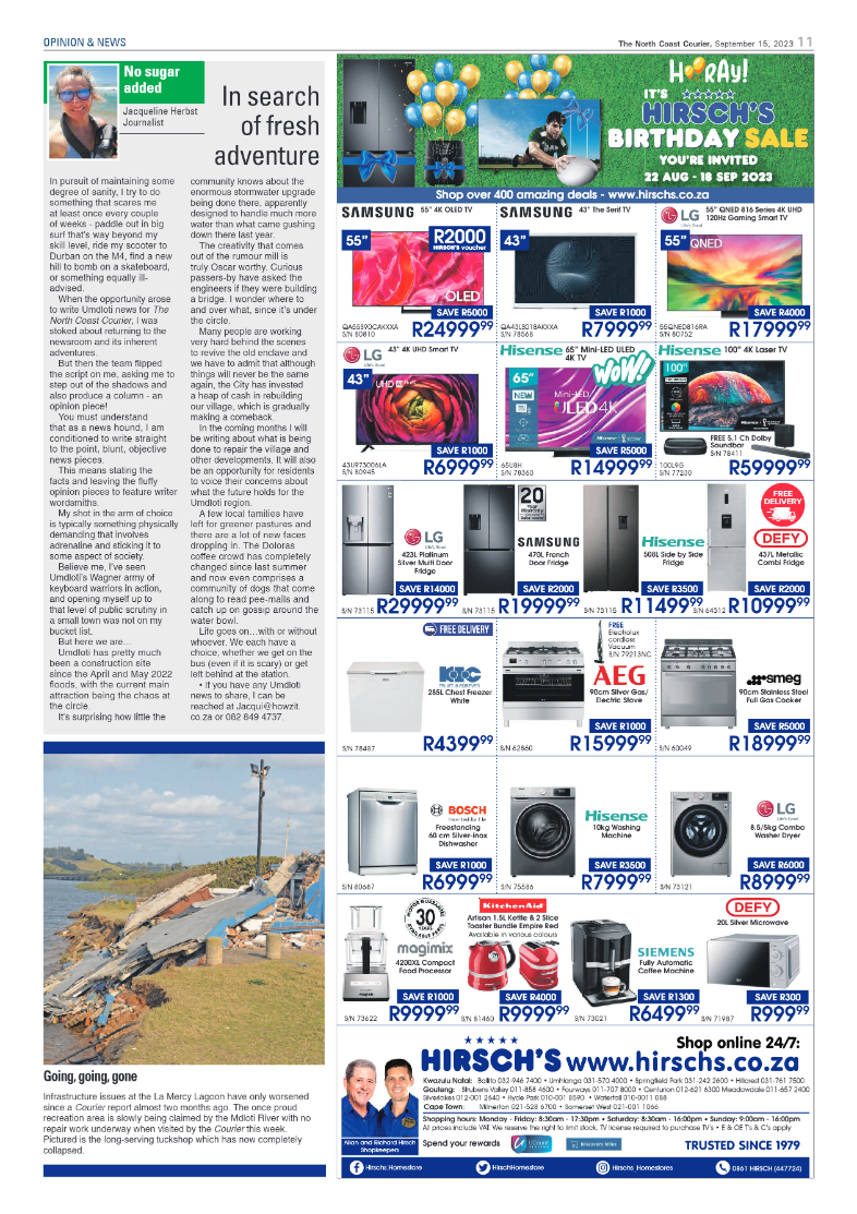 The North Coast Courier 15 September 2023 page 11