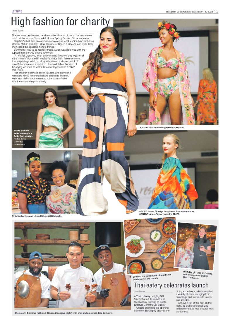 The North Coast Courier 15 September 2023 page 13