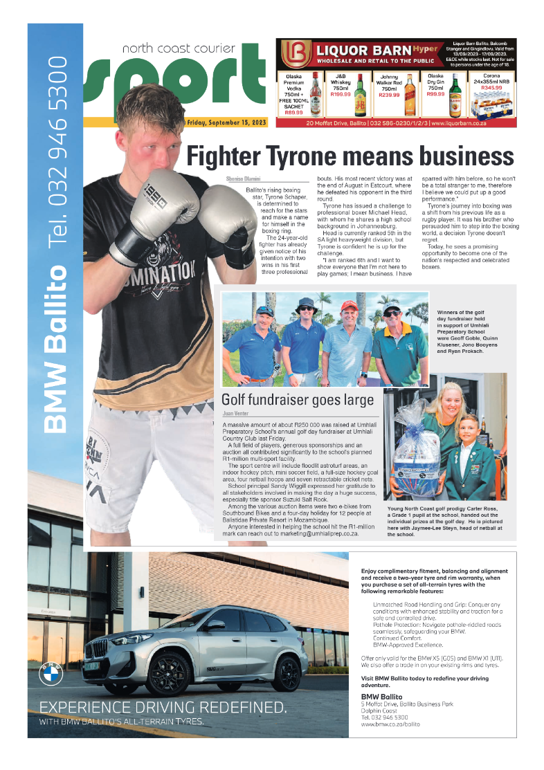 The North Coast Courier 15 September 2023 page 16
