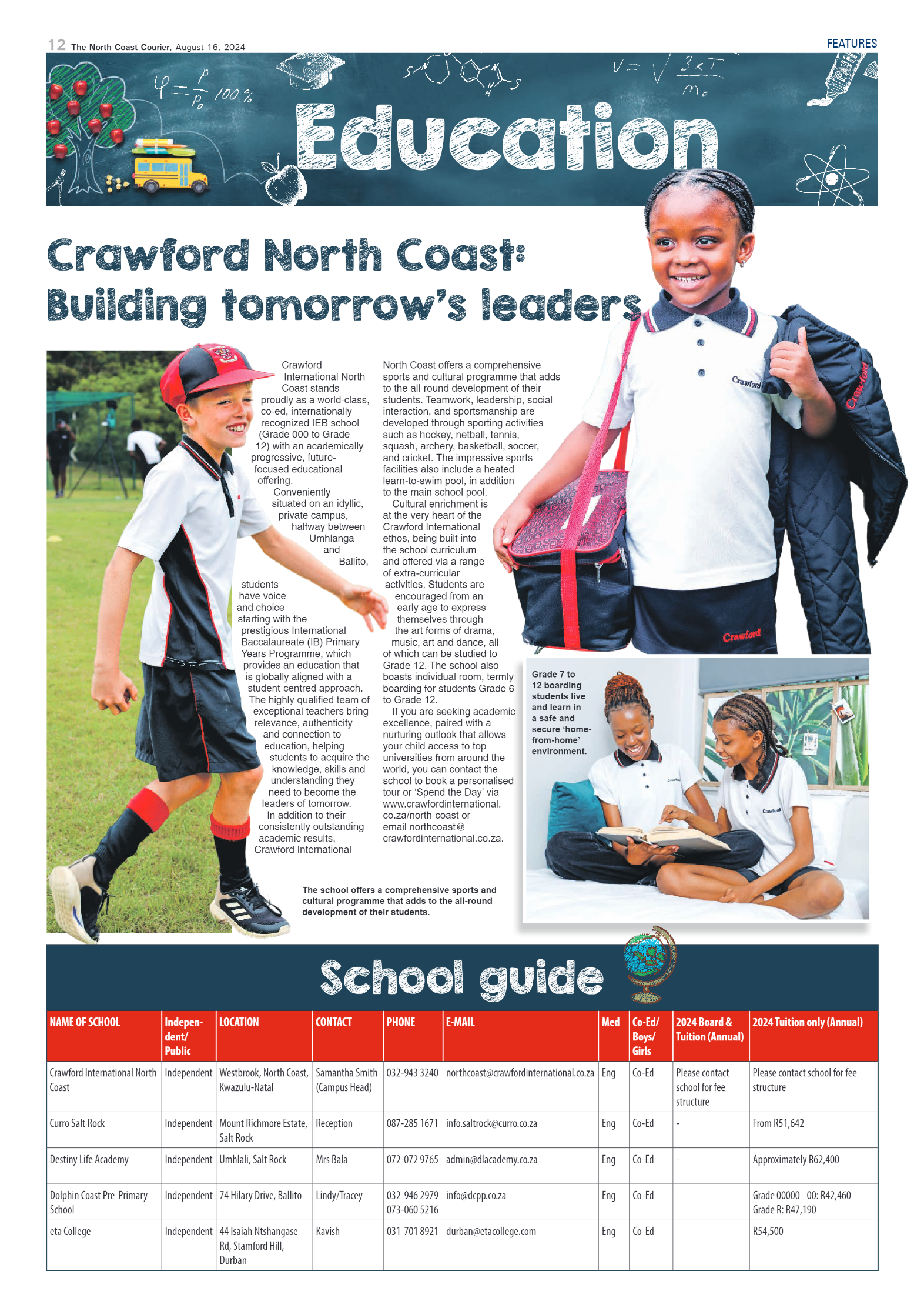 The North Coast Courier – 16 August 2024 page 12