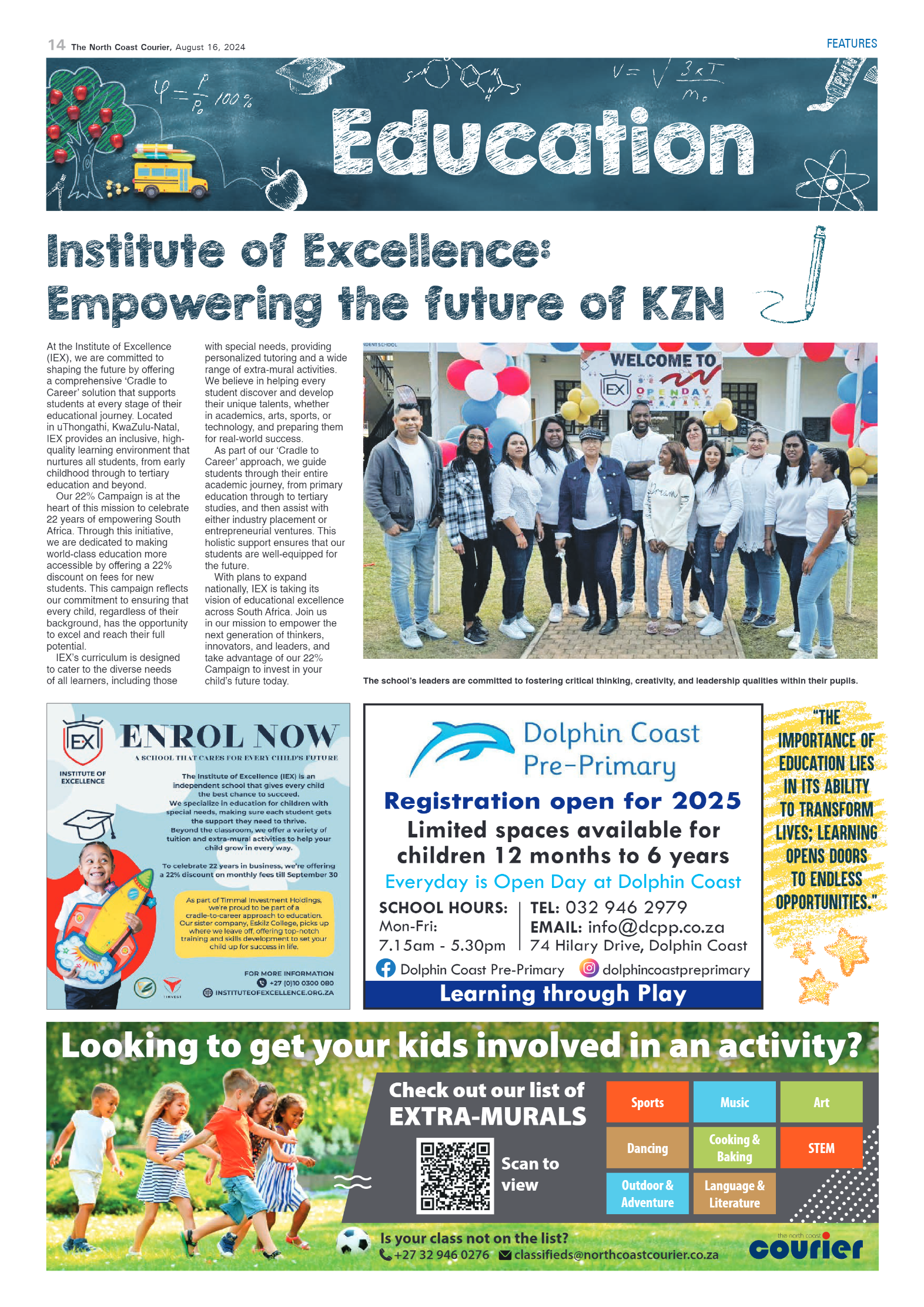 The North Coast Courier – 16 August 2024 page 14