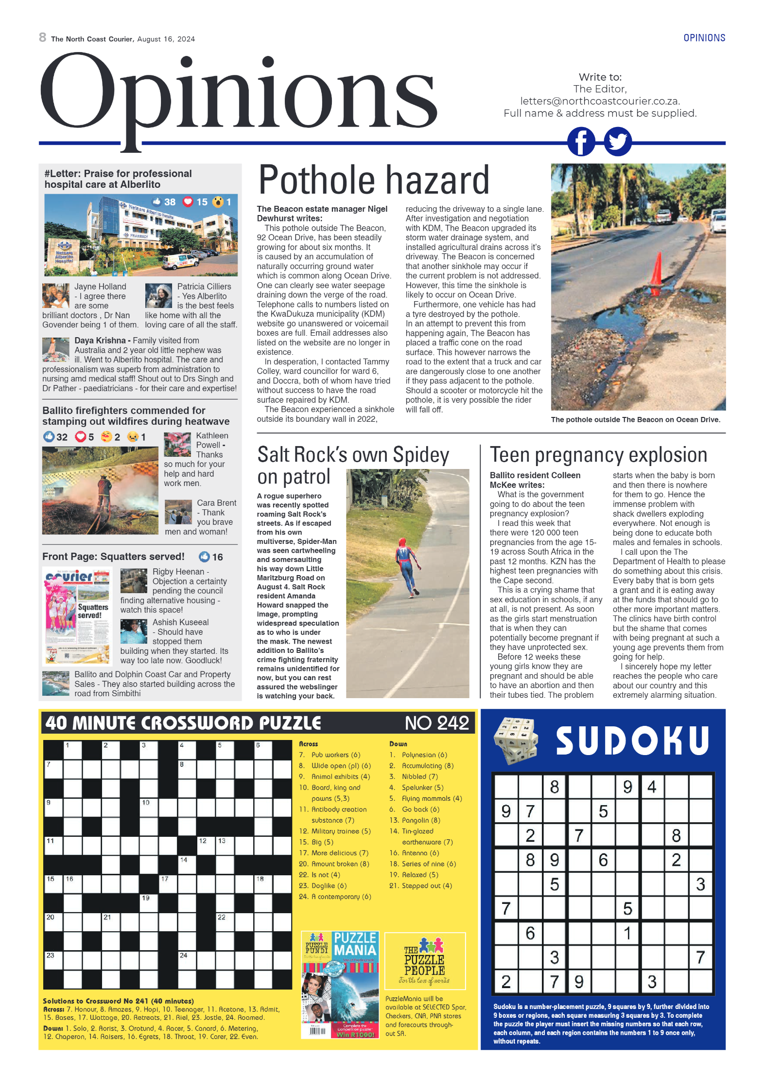 The North Coast Courier – 16 August 2024 page 8
