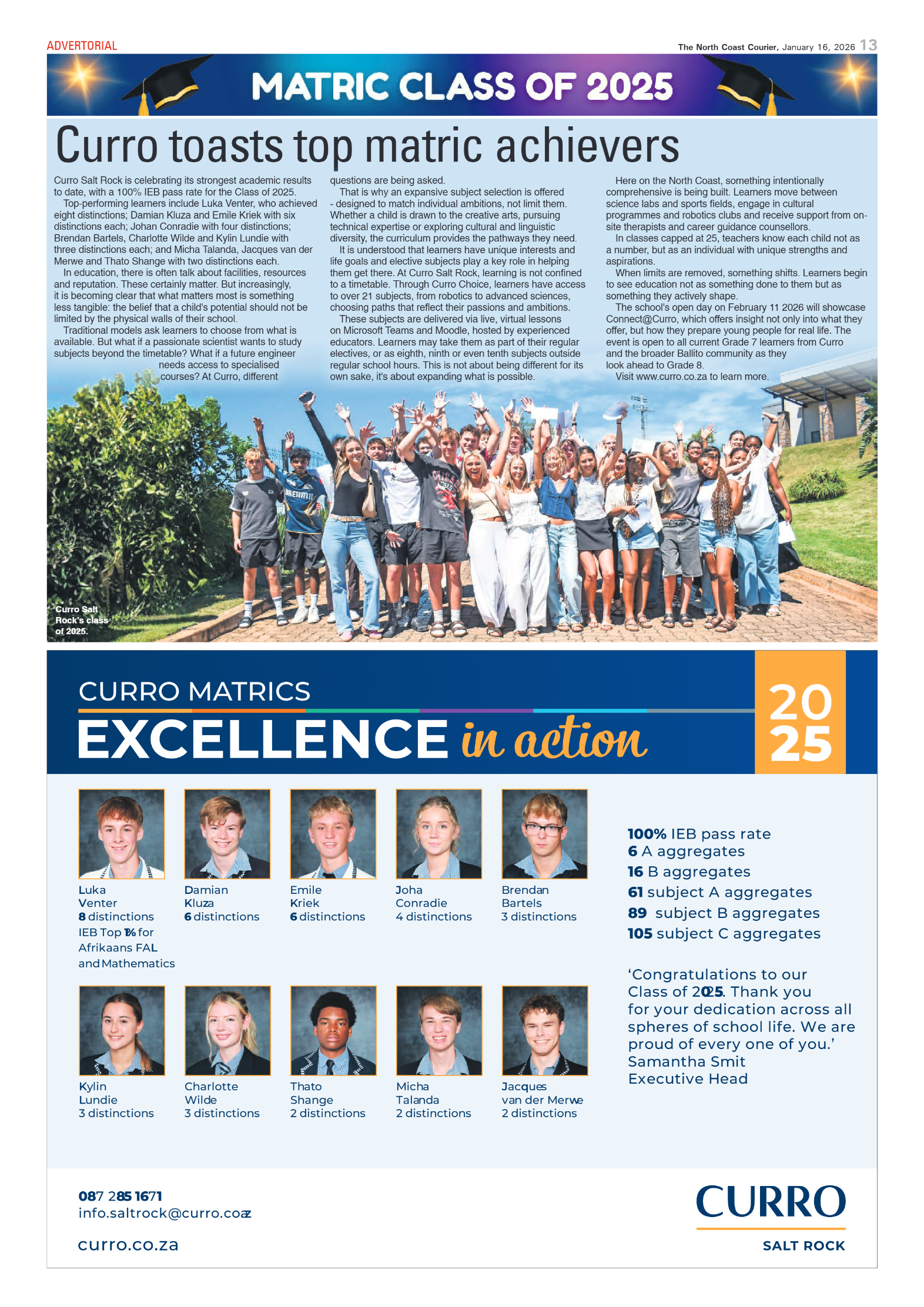 The North Coast Courier – 16 January 2026 page 13