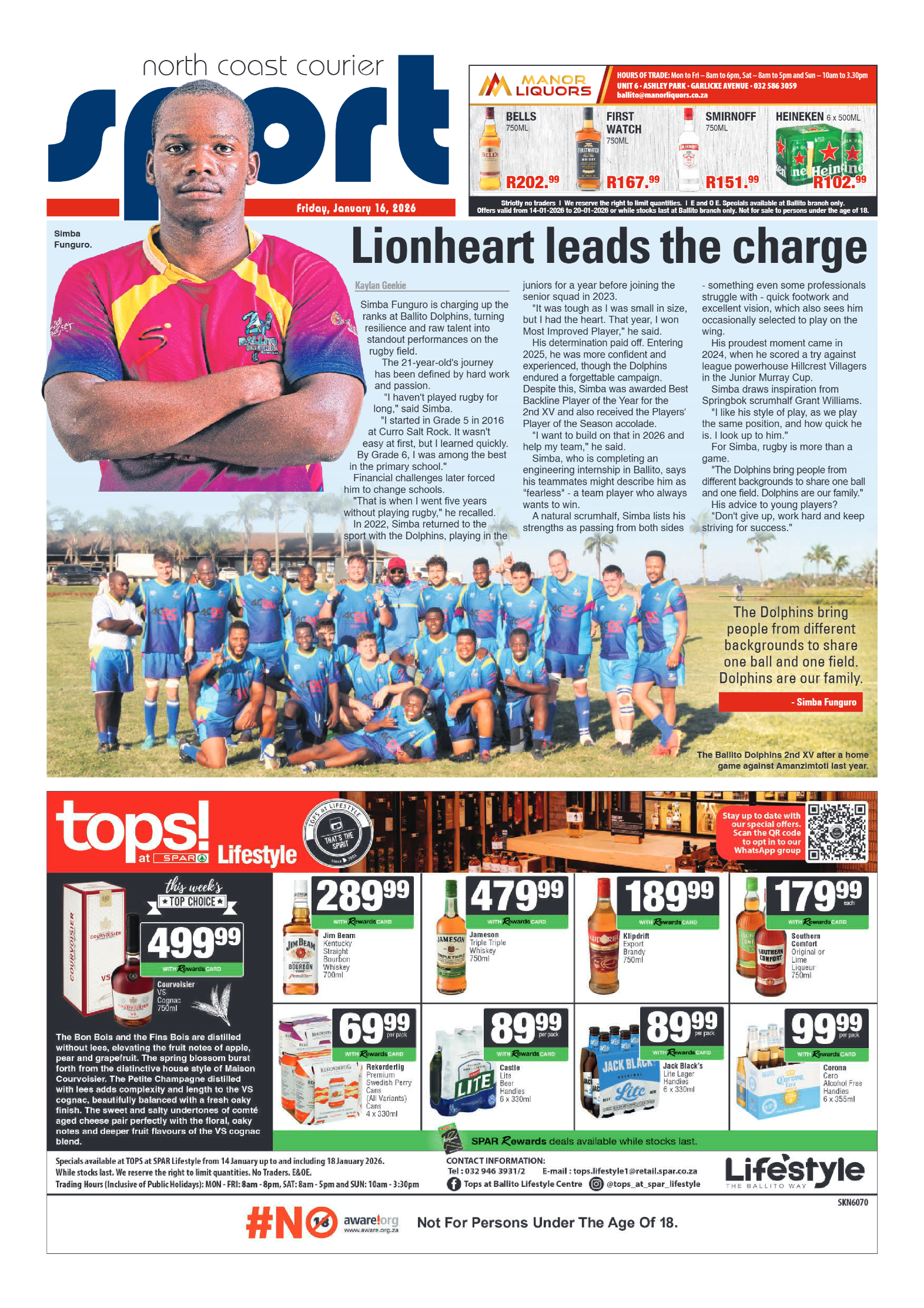 The North Coast Courier – 16 January 2026 page 16