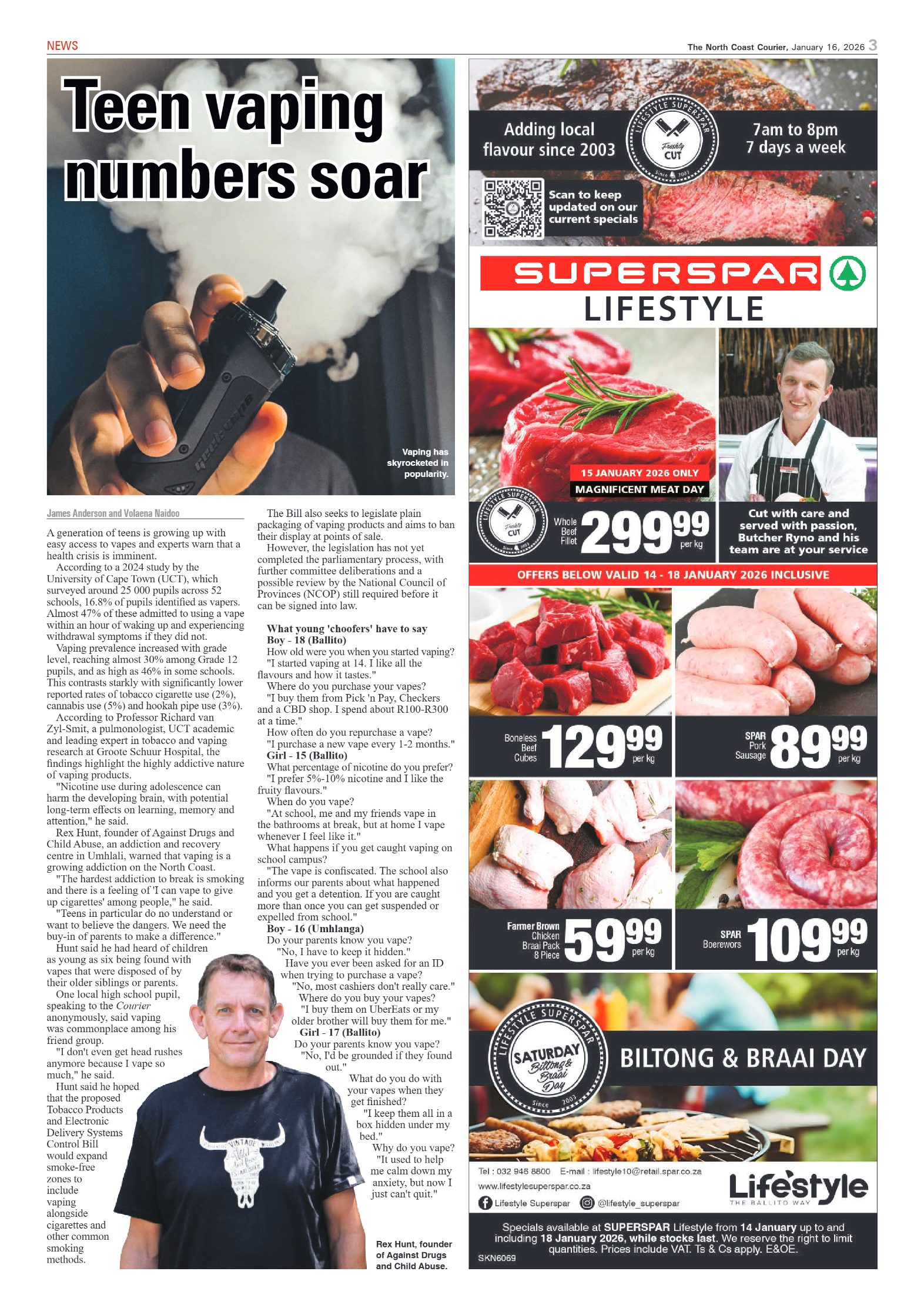 The North Coast Courier – 16 January 2026 page 3