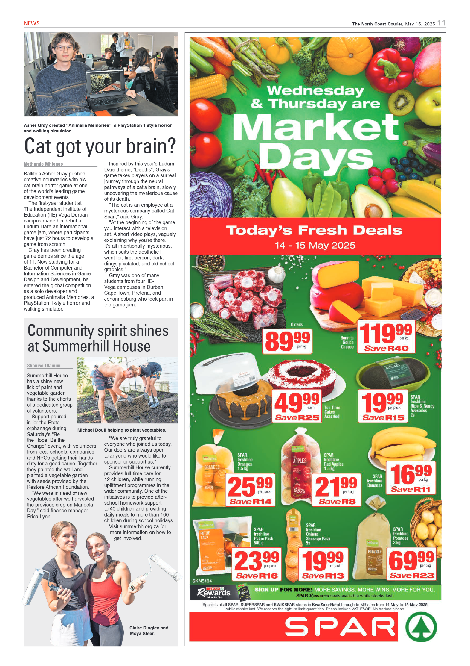 The North Coast Courier – 16 May 2025 page 11