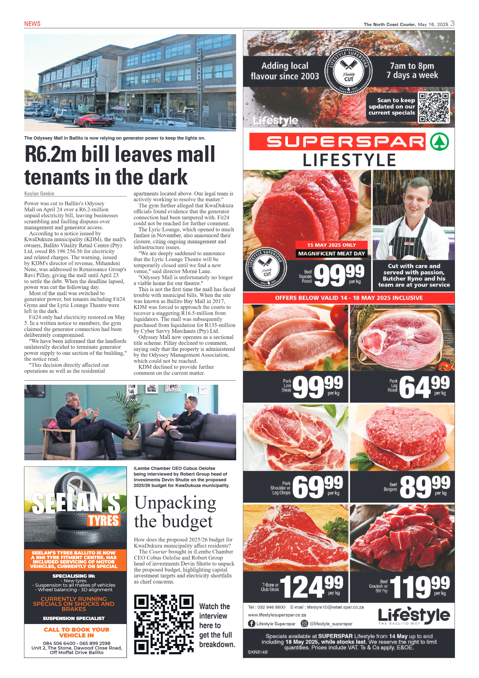 The North Coast Courier – 16 May 2025 page 3