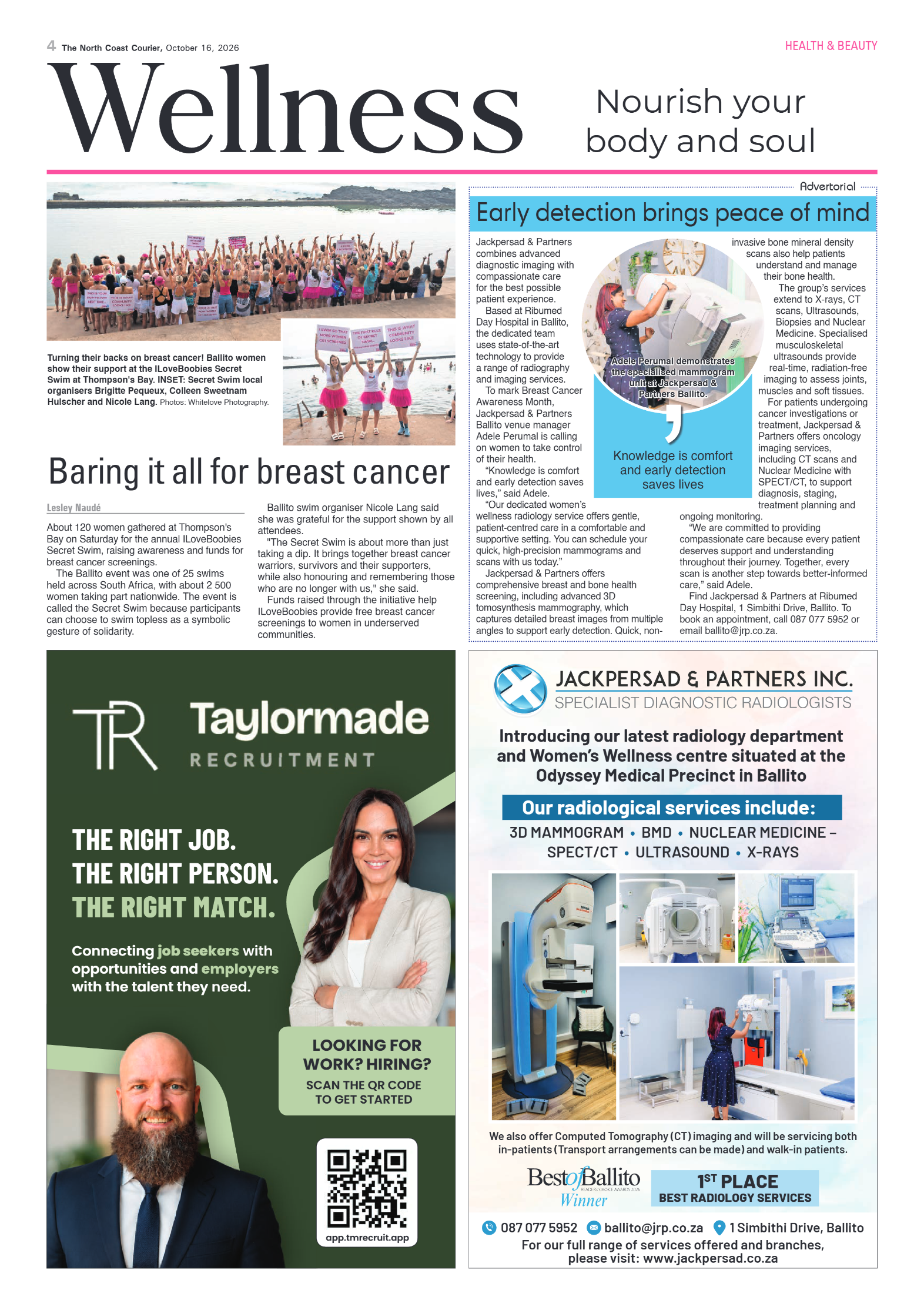 The North Coast Courier – 16 October 2026 page 4