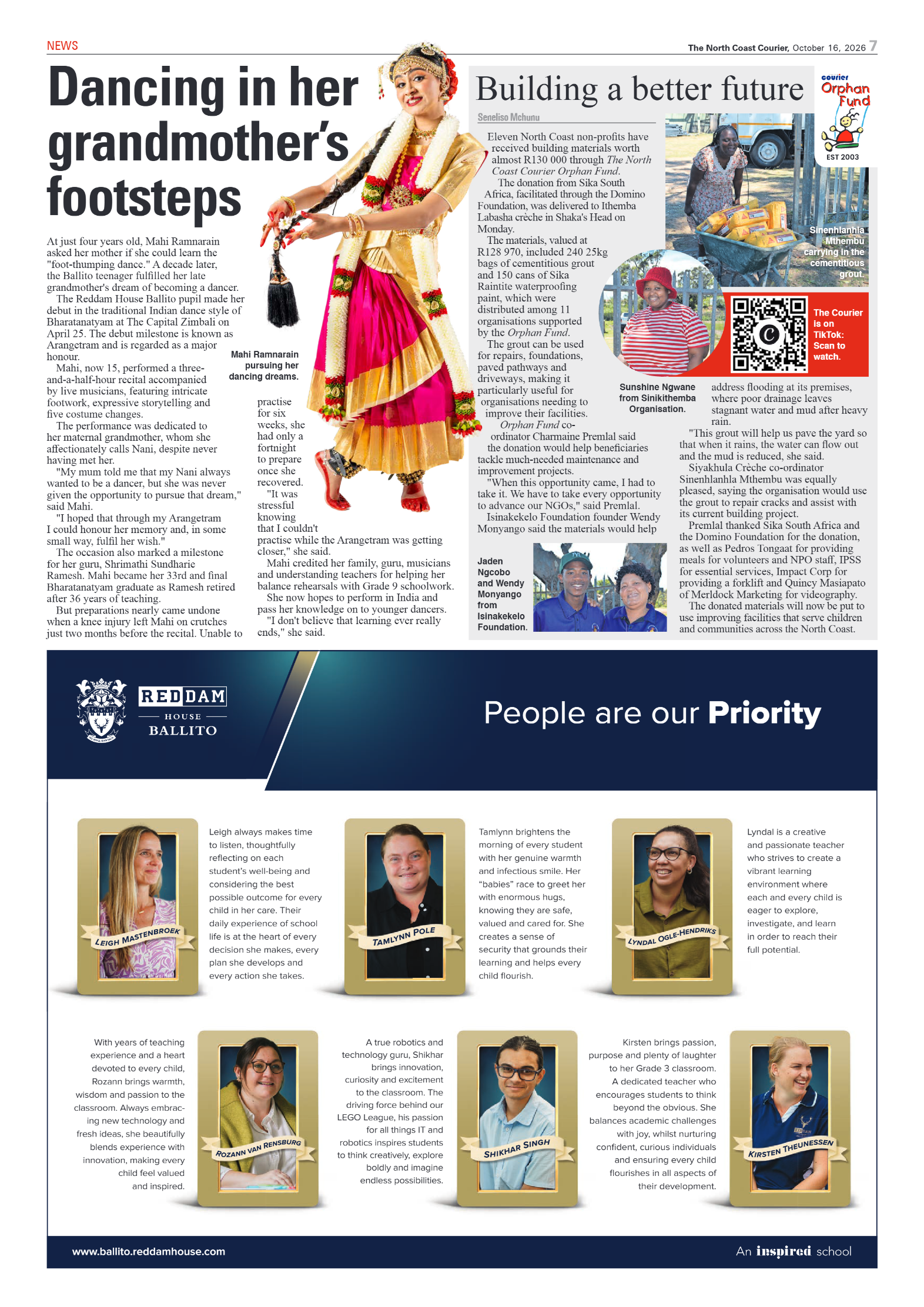 The North Coast Courier – 16 October 2026 page 7