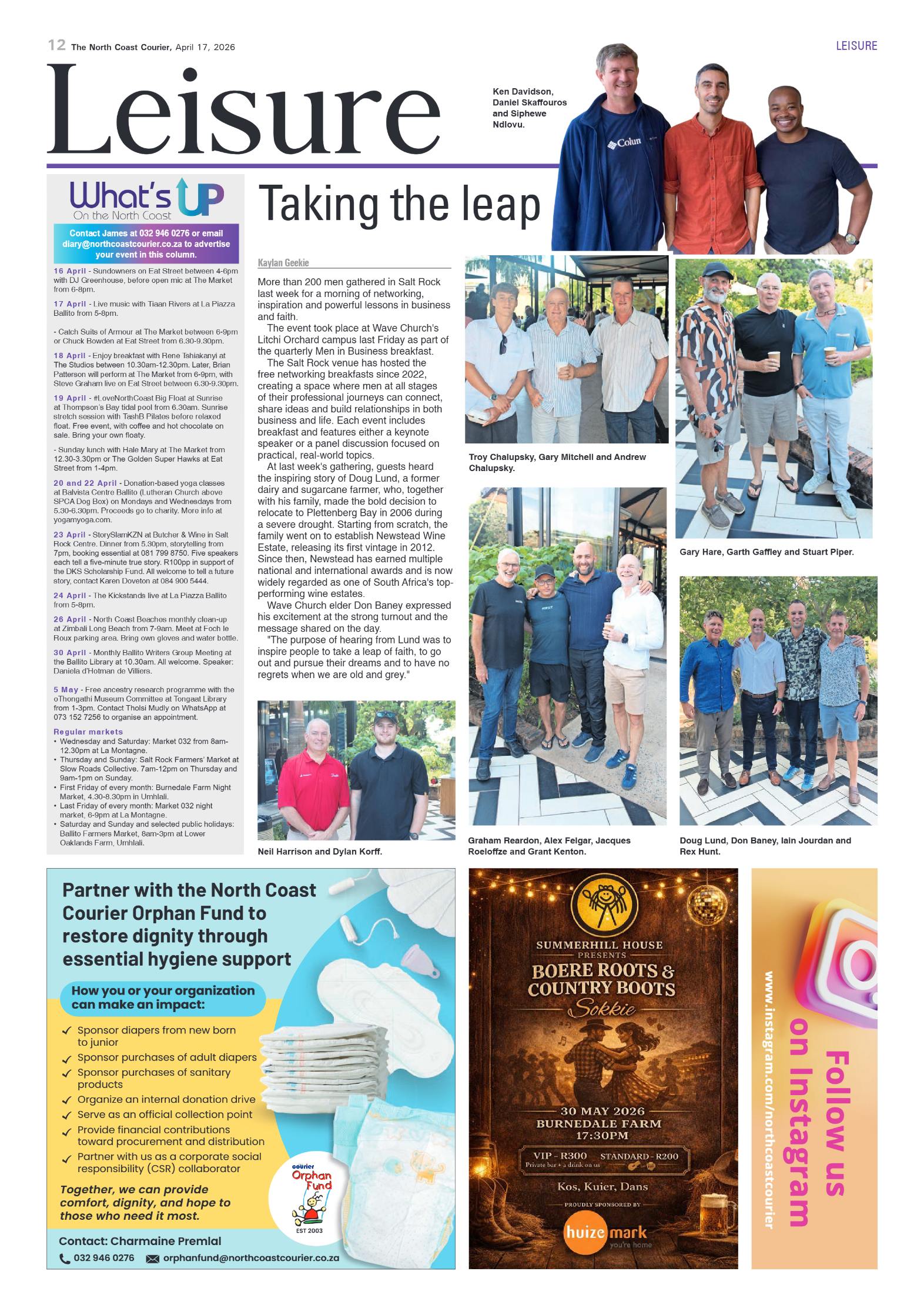 The North Coast Courier – 17 April 2026 page 12
