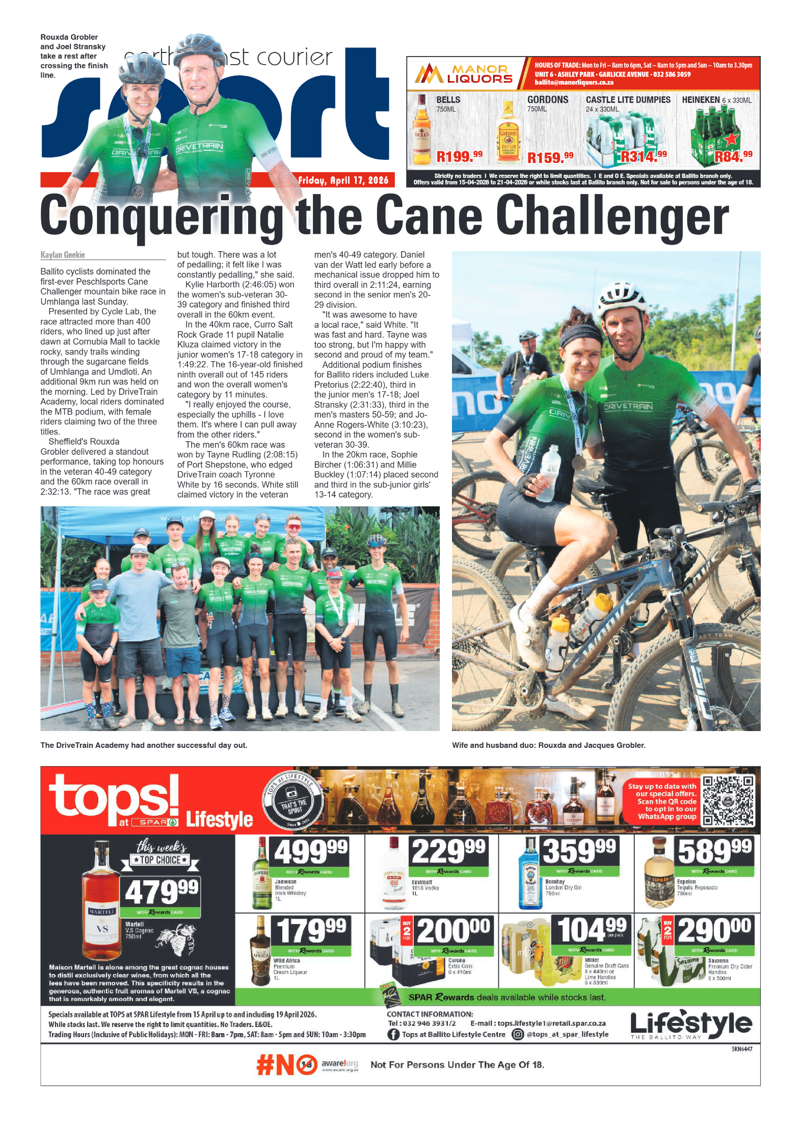 The North Coast Courier – 17 April 2026 page 16