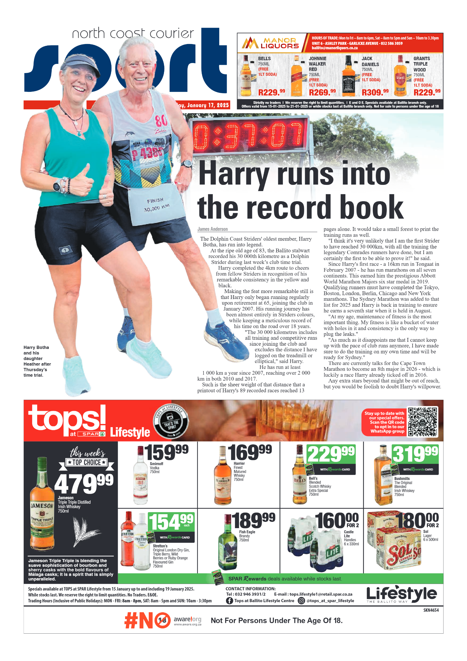 The North Coast Courier – 17 January 2025 page 20