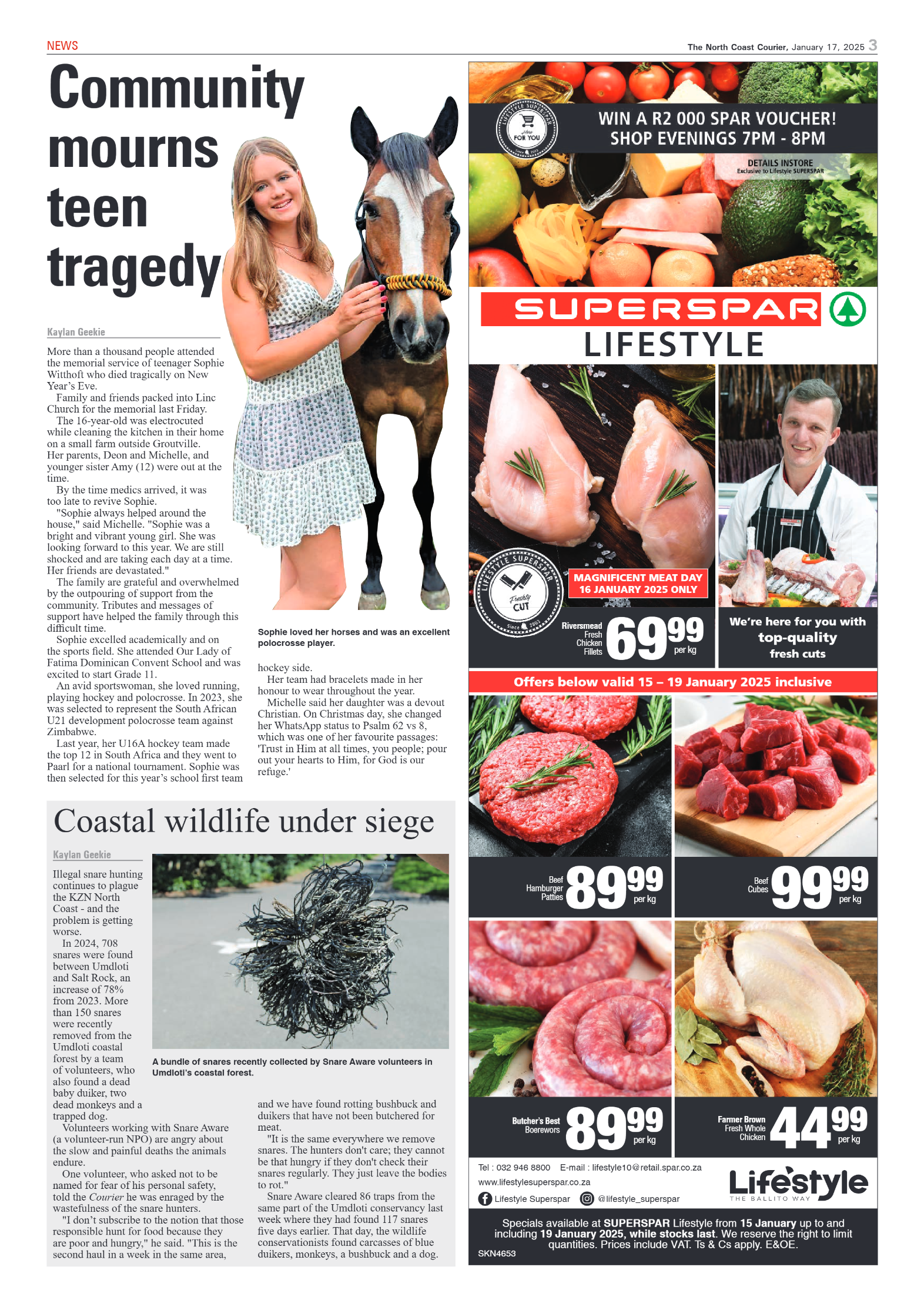 The North Coast Courier – 17 January 2025 page 3