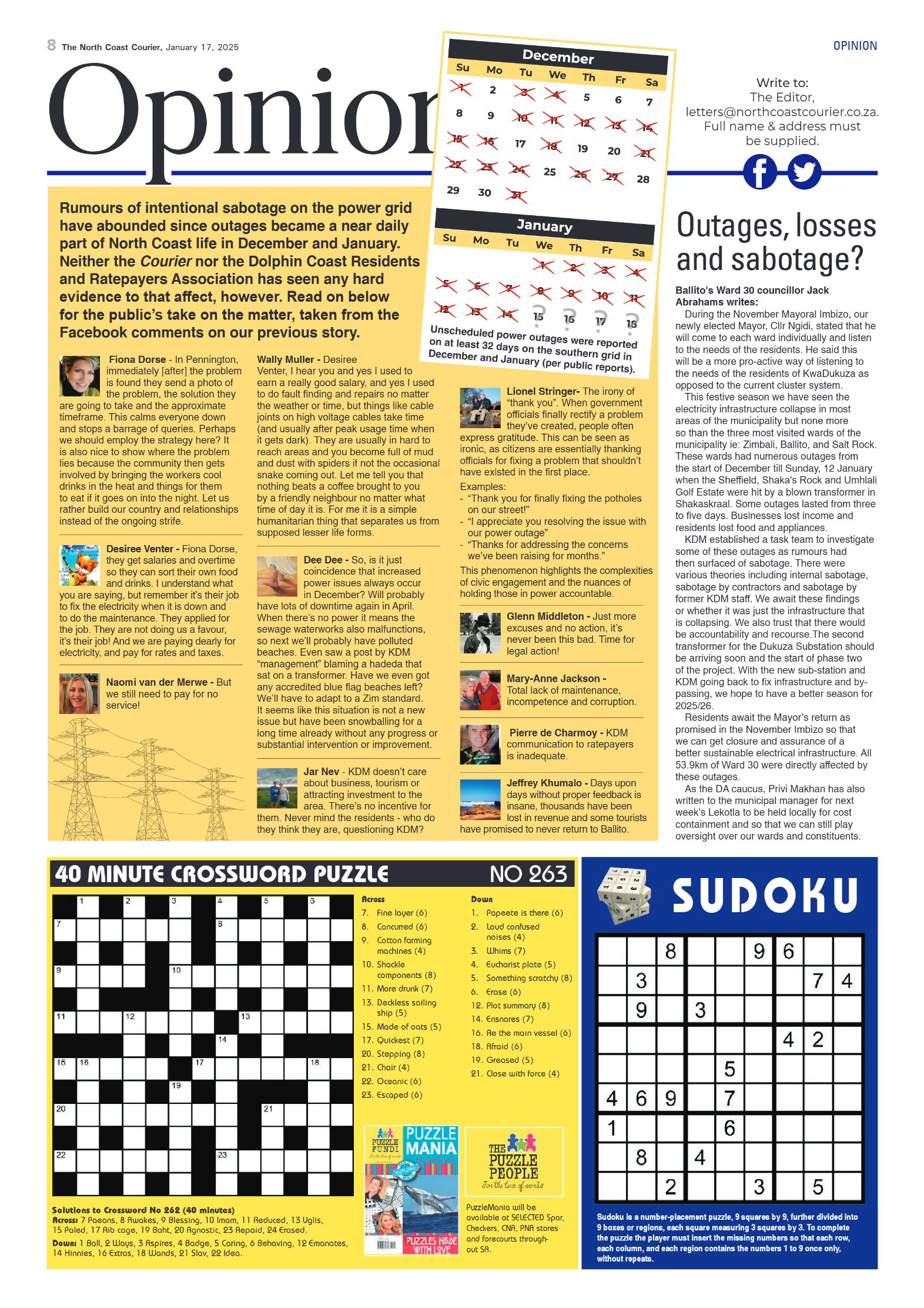 The North Coast Courier – 17 January 2025 page 8