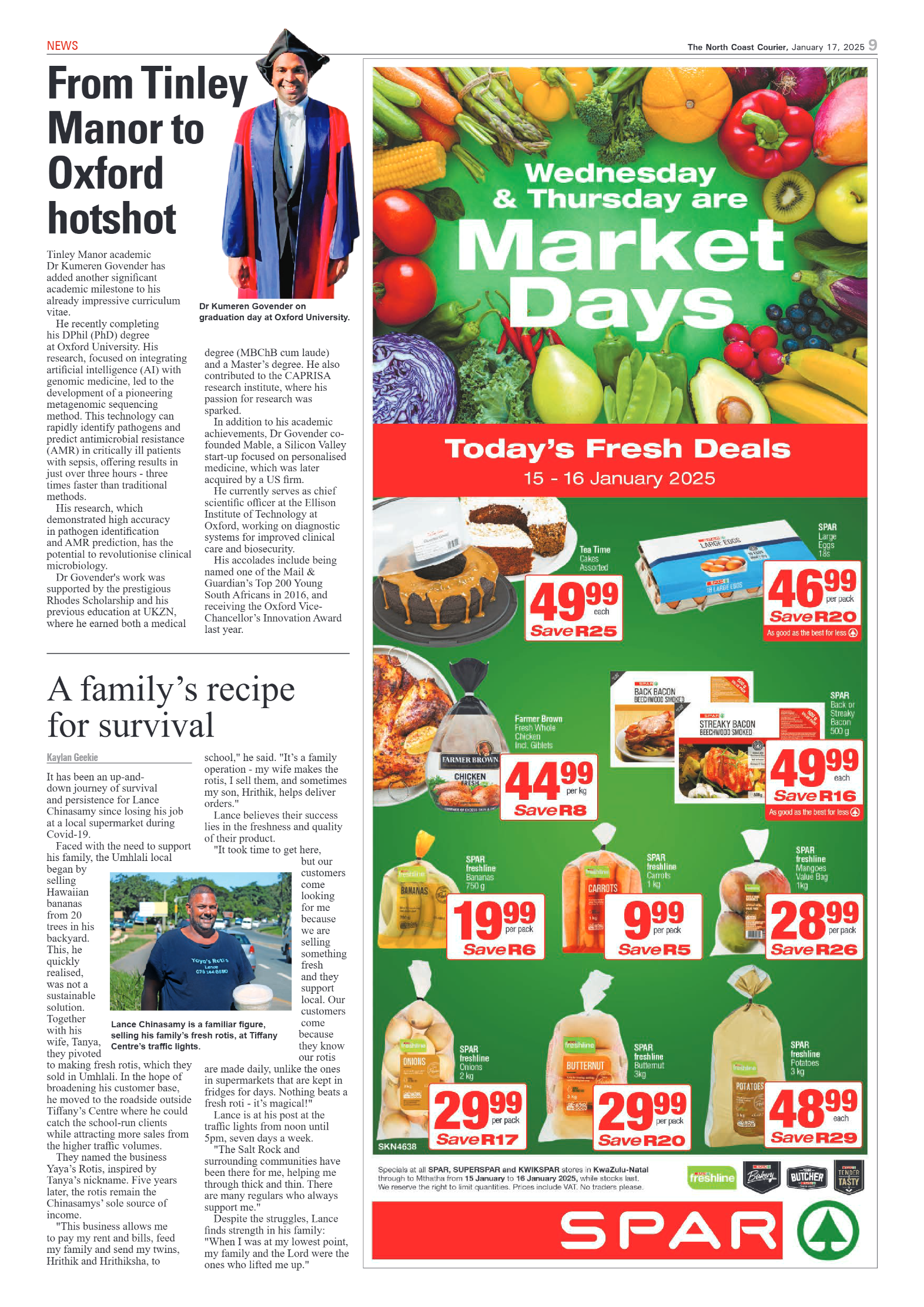 The North Coast Courier – 17 January 2025 page 9