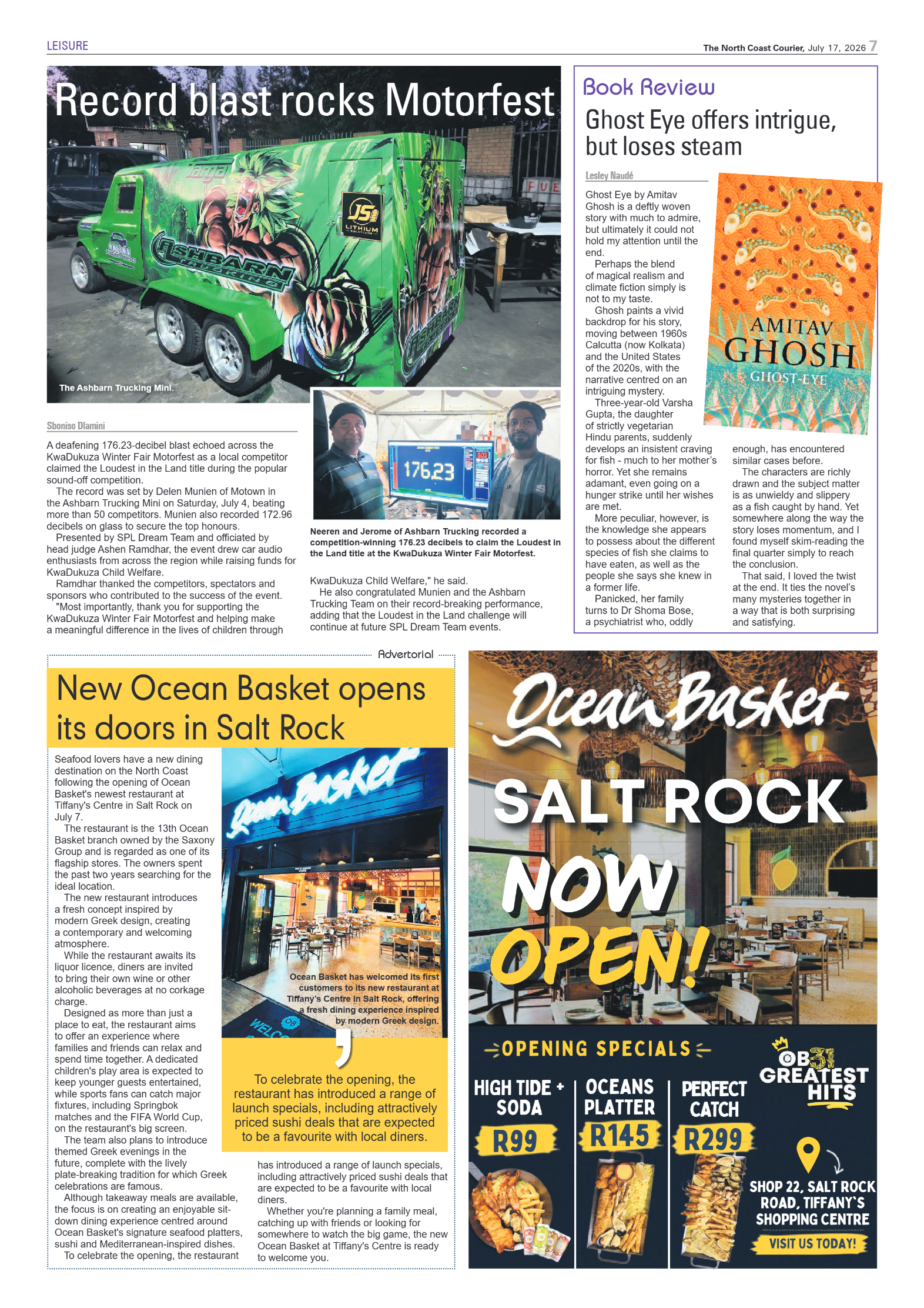 The North Coast Courier – 17 July 2026 page 7