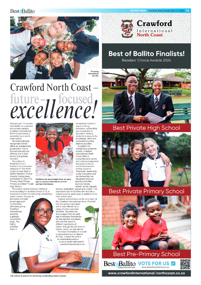 The North Coast Courier – 17 May 2024 page 15