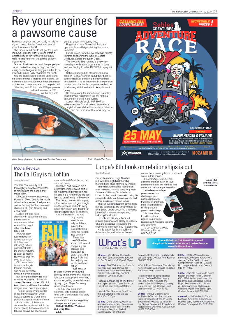 The North Coast Courier – 17 May 2024 page 21