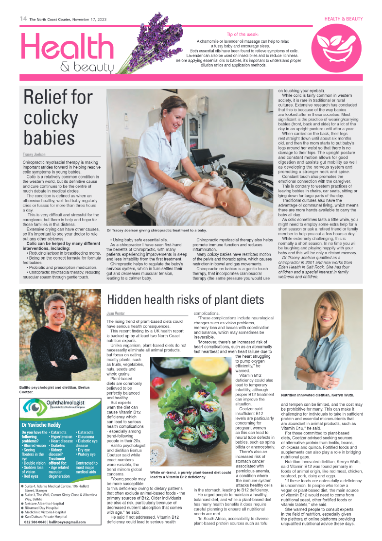 The North Coast Courier 17 November 2023 page 14
