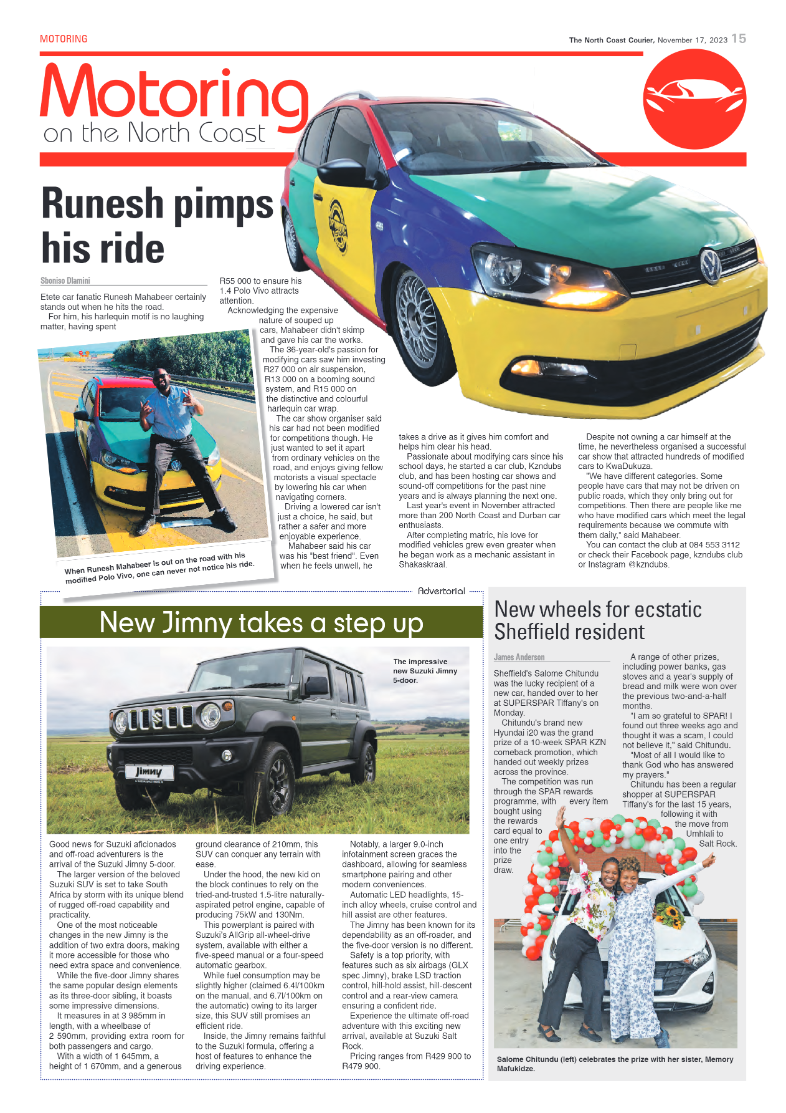 The North Coast Courier 17 November 2023 page 15