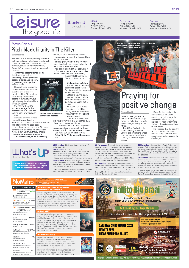 The North Coast Courier 17 November 2023 page 16