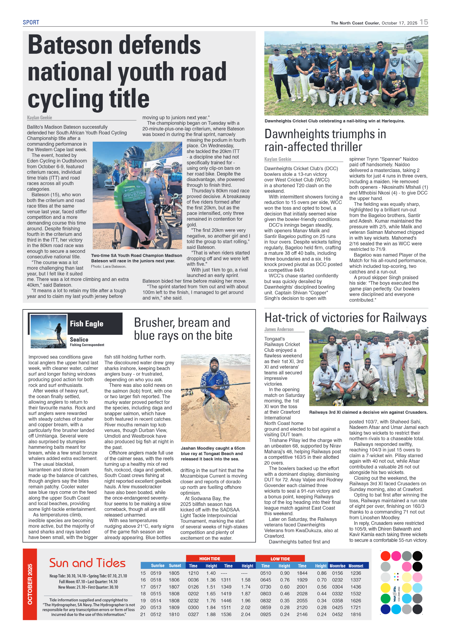 The North Coast Courier – 17 October 2025 page 15