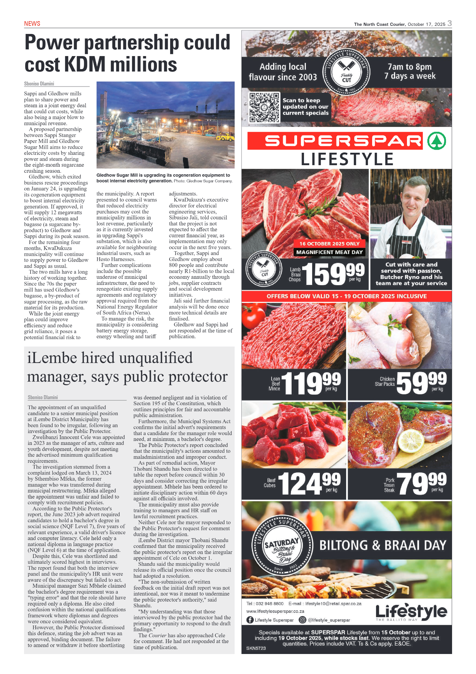 The North Coast Courier – 17 October 2025 page 3