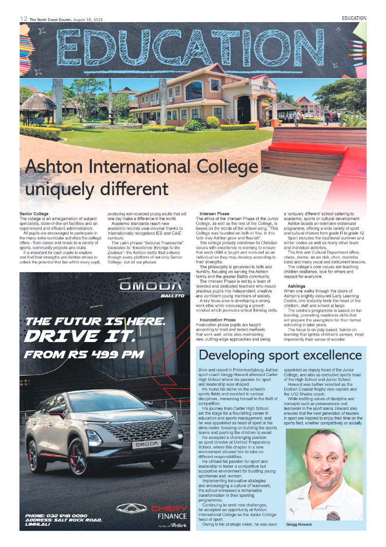 The North Coast Courier 18 August 2023 page 12