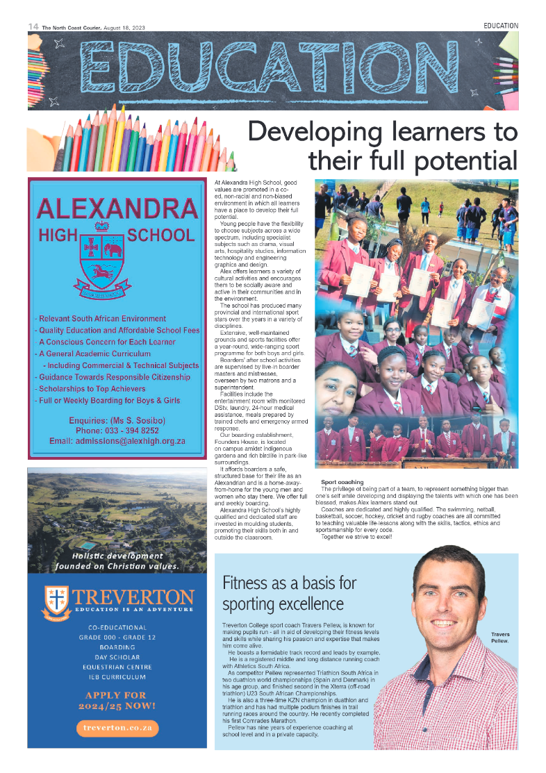 The North Coast Courier 18 August 2023 page 14
