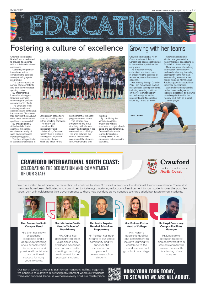 The North Coast Courier 18 August 2023 page 17