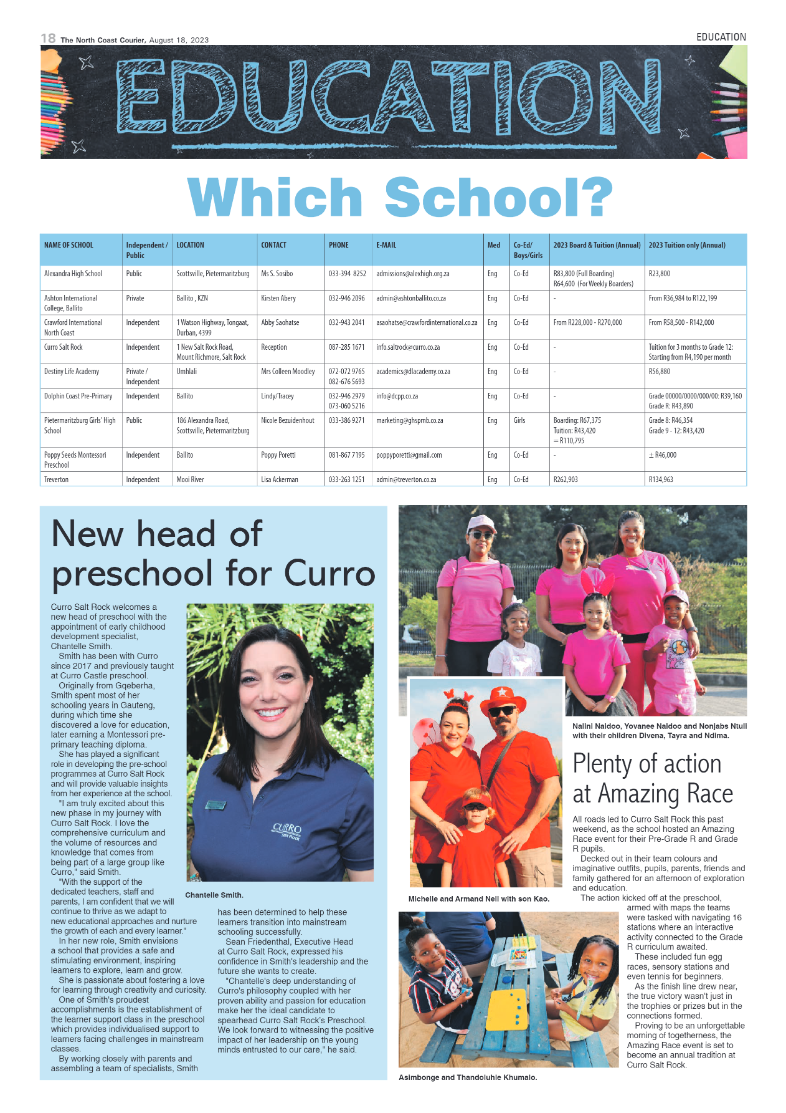 The North Coast Courier 18 August 2023 page 18