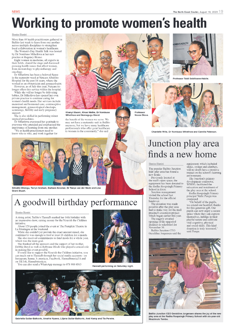 The North Coast Courier 18 August 2023 page 19