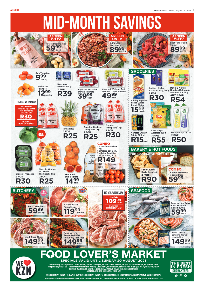 The North Coast Courier 18 August 2023 page 9