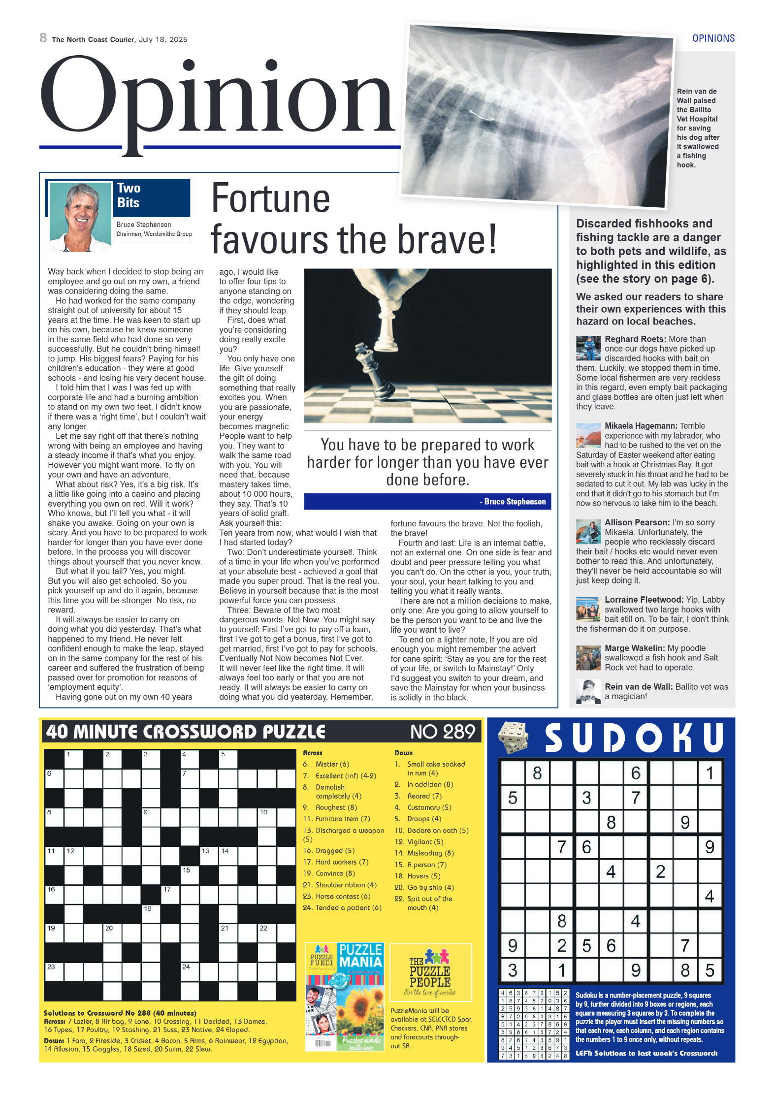 The North Coast Courier – 18 July 2025 page 8