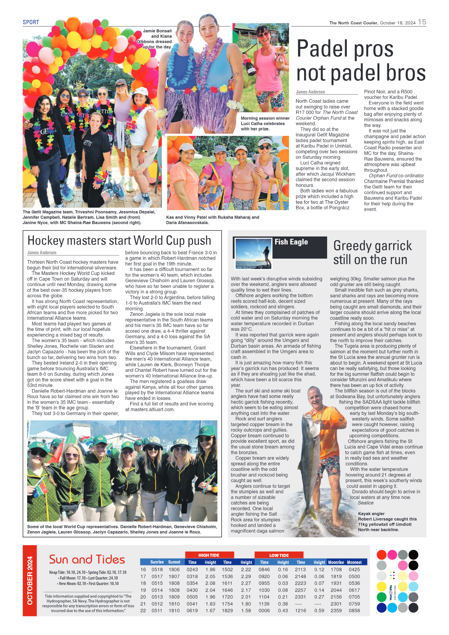 The North Coast Courier – 18 October 2024 page 15