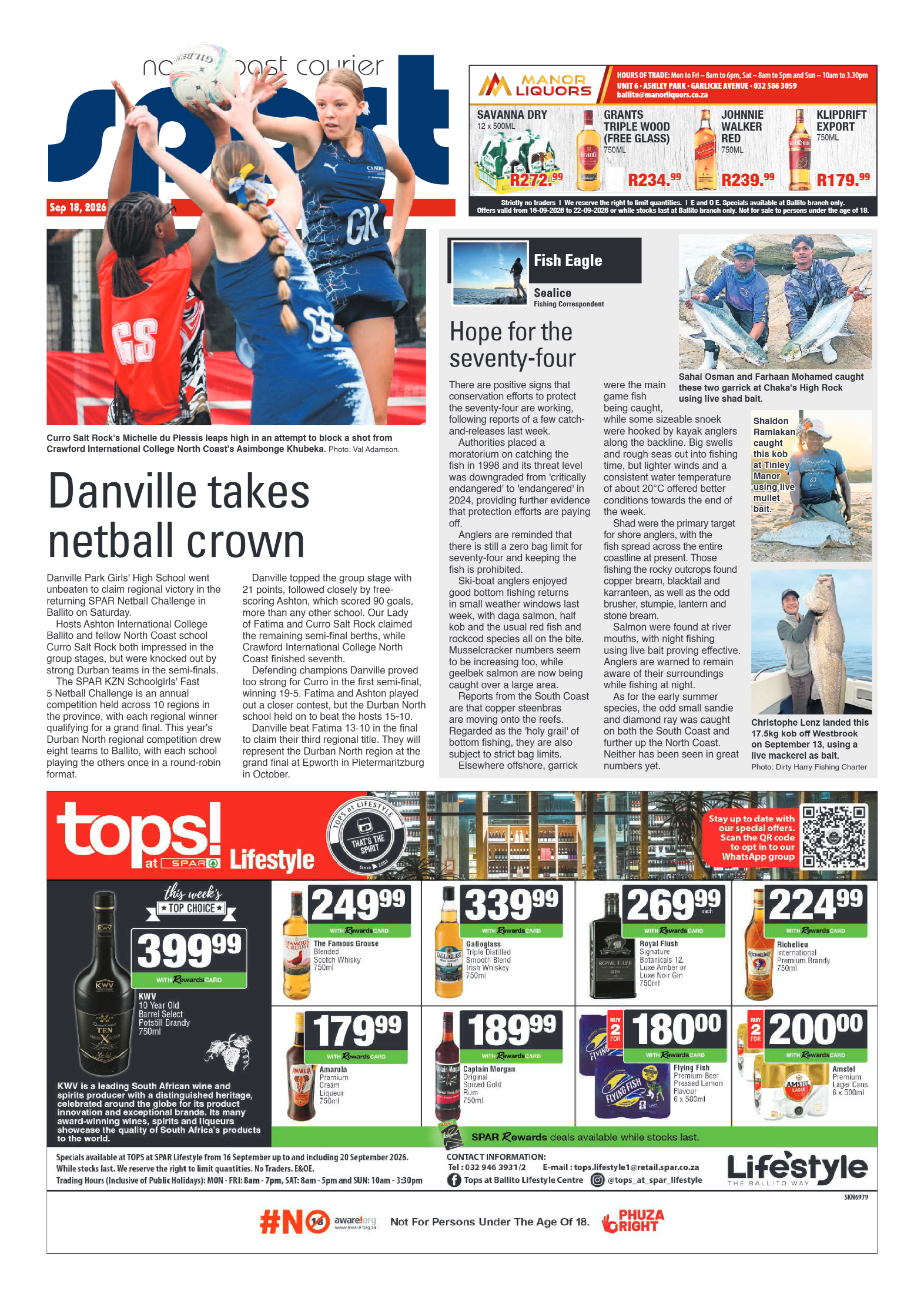 The North Coast Courier – 18 September 2026 page 12