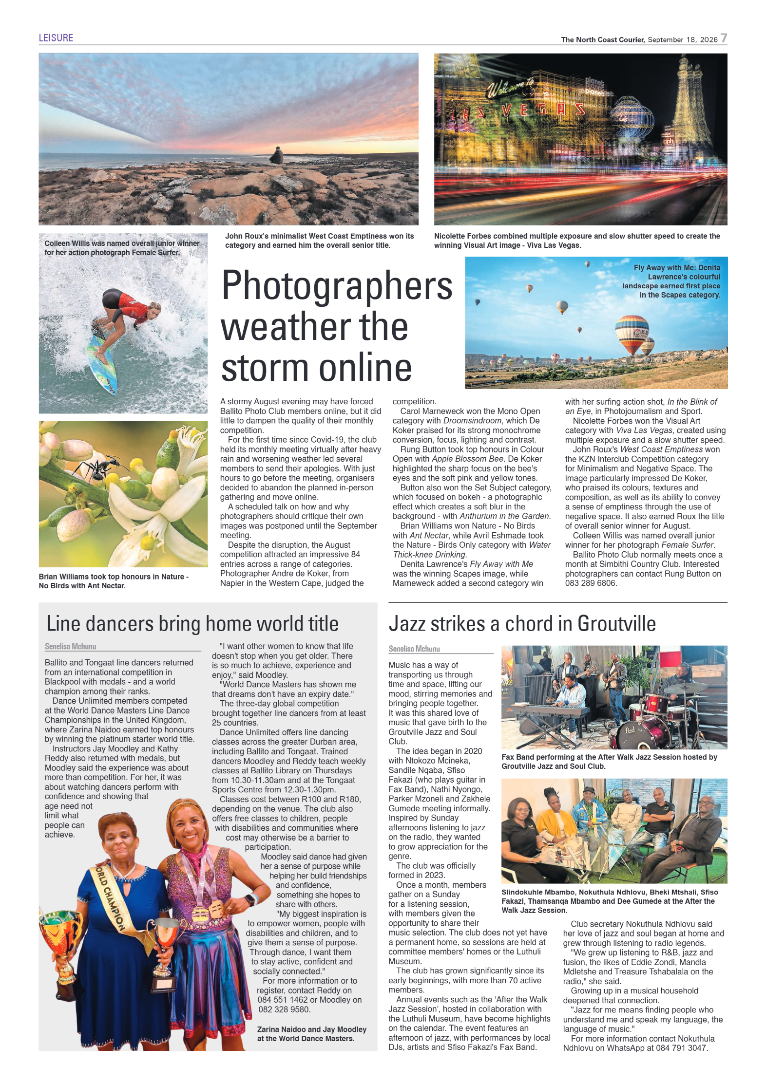 The North Coast Courier – 18 September 2026 page 7