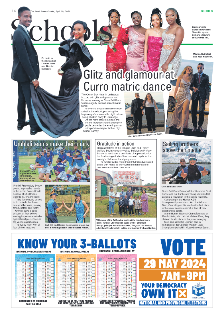 The North Coast Courier 19 April 2024 page 14